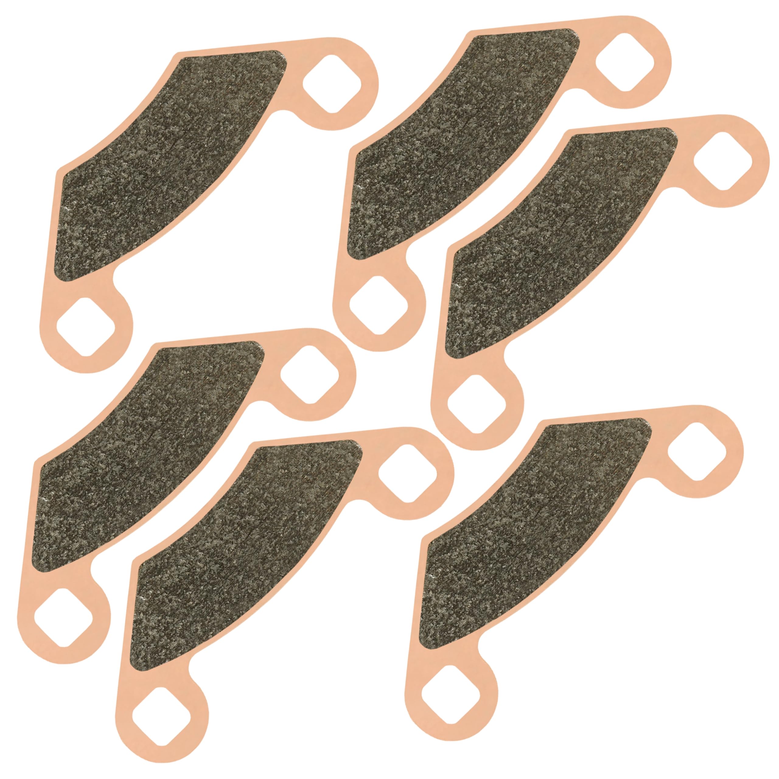 High-Performance Caltric Front & Rear Brake Pads for Polaris Predator 500 (2003-2007) - Sintered Metal Off-Road ATV Brake Pads | Durable Stopping Power for Trail Riding, Dune Bashing & Motocross