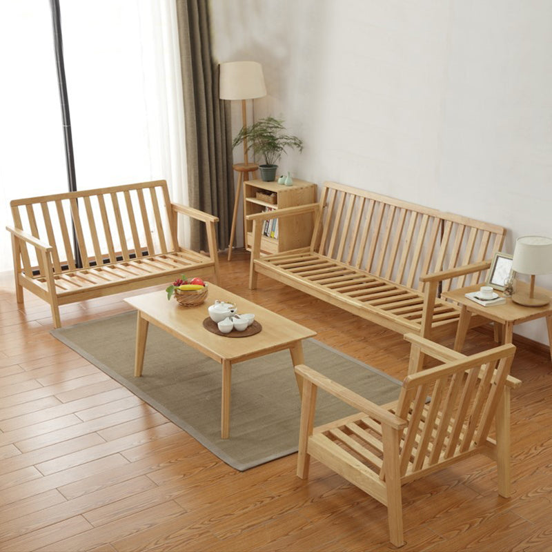 OAKLEY HILTON Modern Japanese Style Sofa - Solid American Hardwood Frame - 2 Color Options - Perfect for Living Room, Lounge & Contemporary Home Decor