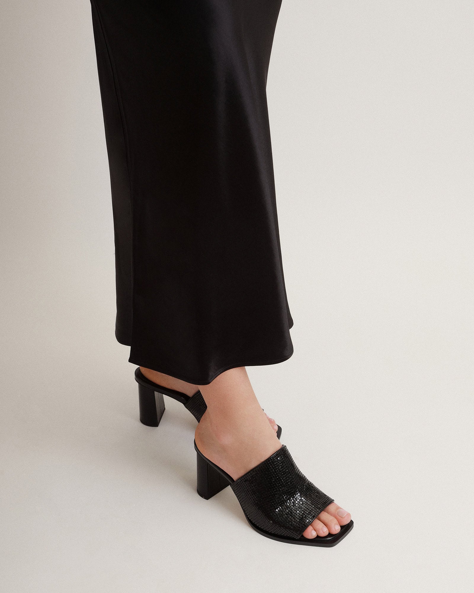 Sexy Black High Heel Sandals for Women - Elegant Stiletto Party Shoes for Date Night & Evening Events