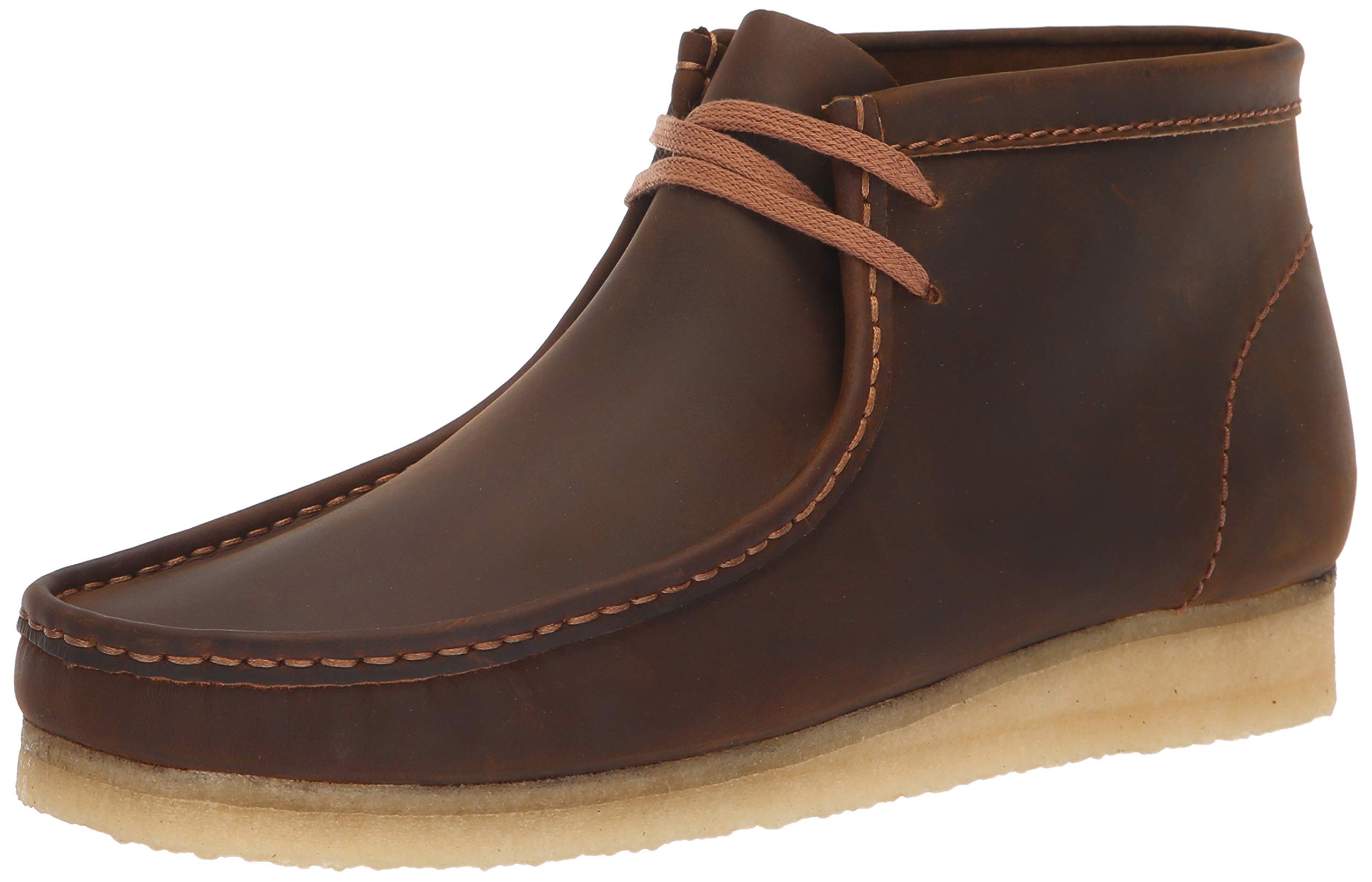 Clarks Men's Wallabee Boot - Classic Suede Chukka Boots for Men | Comfortable Casual & Work Shoes | Perfect for Office, Travel & Everyday Wear
