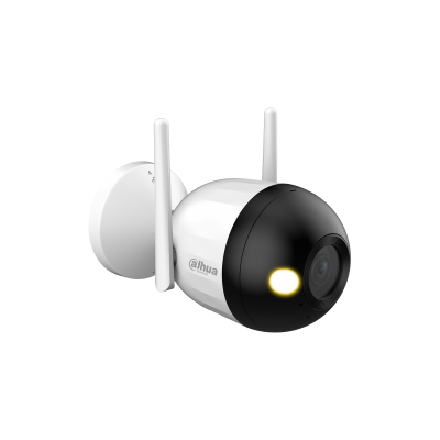 DH F4C LED 4MP Full Color Bullet WiFi Security Camera - Outdoor/Indoor Night Vision, Motion Detection, Weatherproof for Home & Business Surveillance