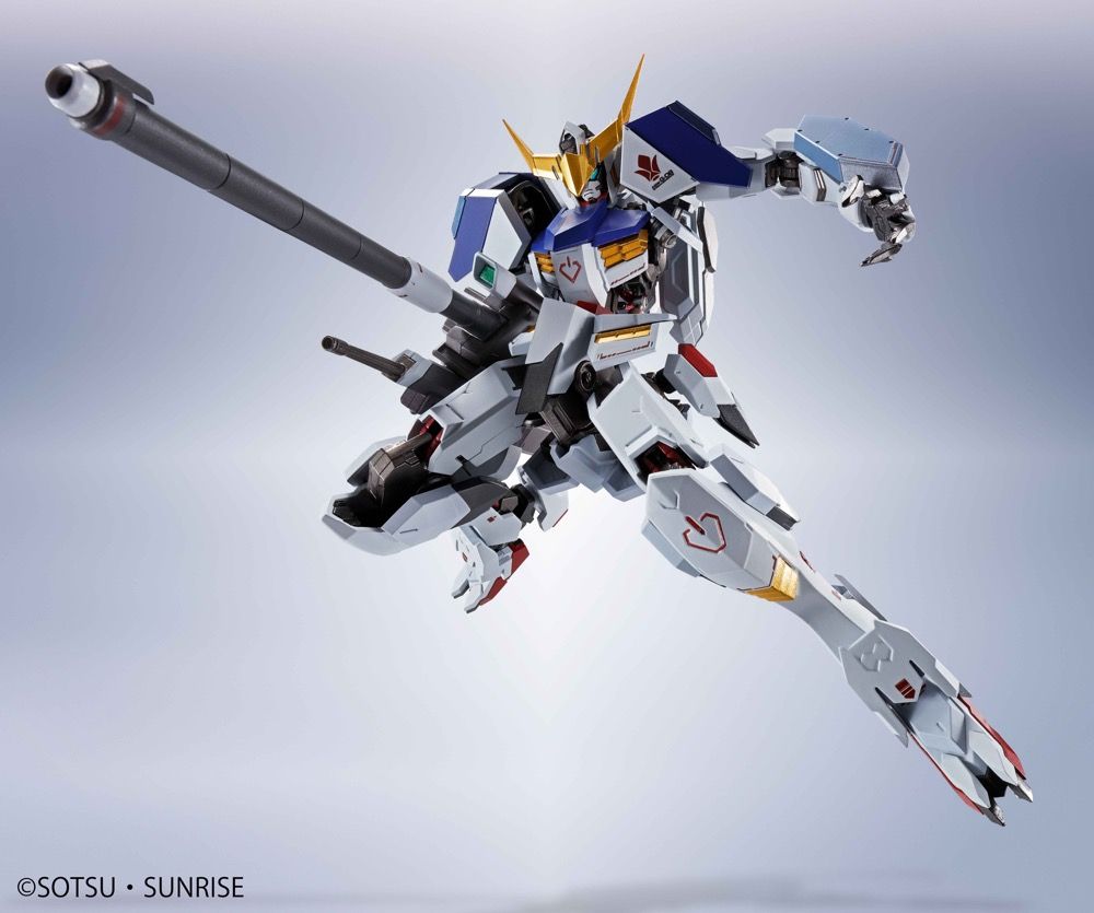 Bandai Metal Robot Spirits Gundam Iron Blooded Orphans ASW-G-08 Gundam Barbatos (1st-4th Form) Action Figure - High-Quality Collectible Model Kit for Anime Fans & Display | Perfect for Home Decor, Office Display & Gundam Collections