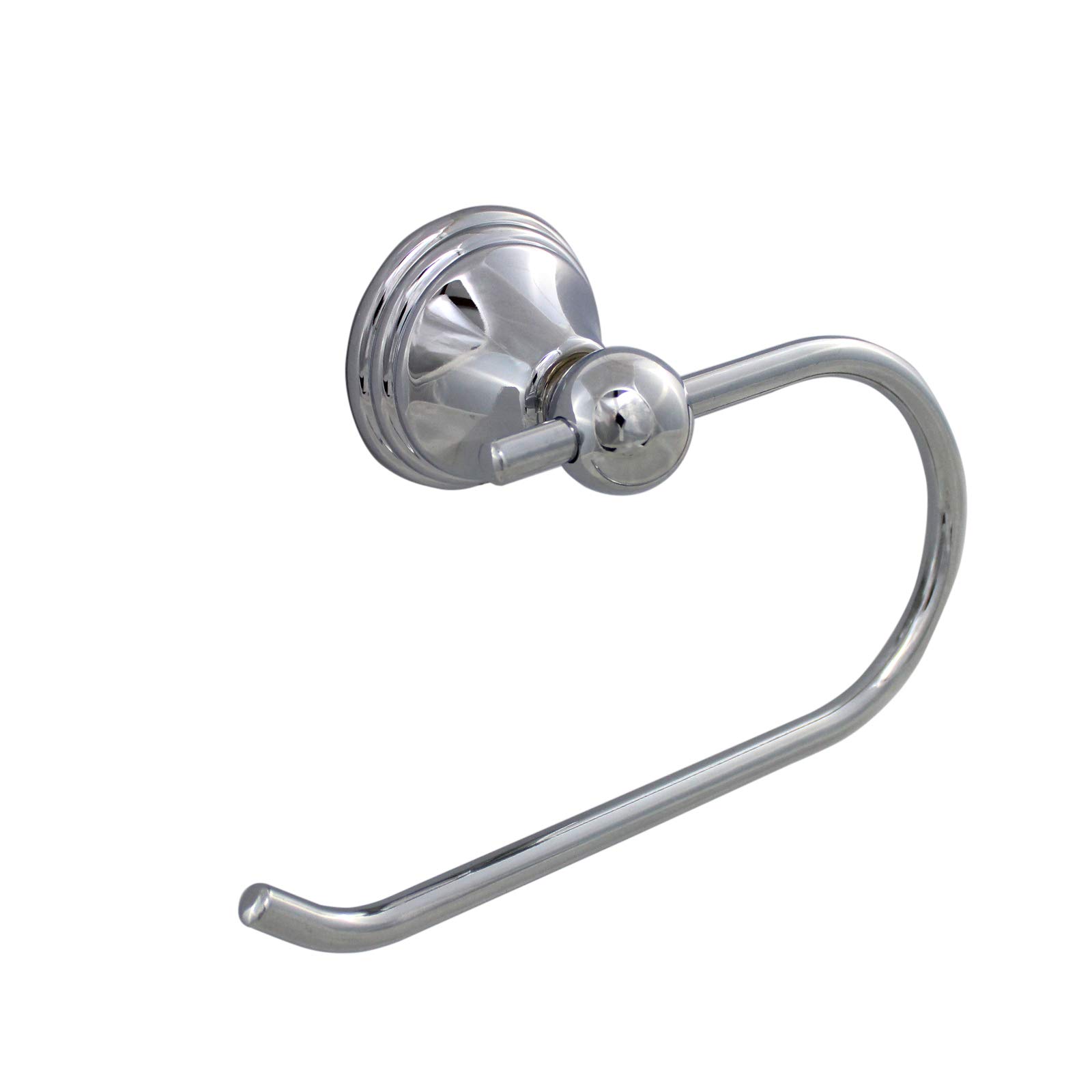 Modern Euro & Polished Chrome Toilet Paper Holder - Formosa Design Hardware Bathroom Accessory for Home & Commercial Use - Variety of Finishes & Styles Available