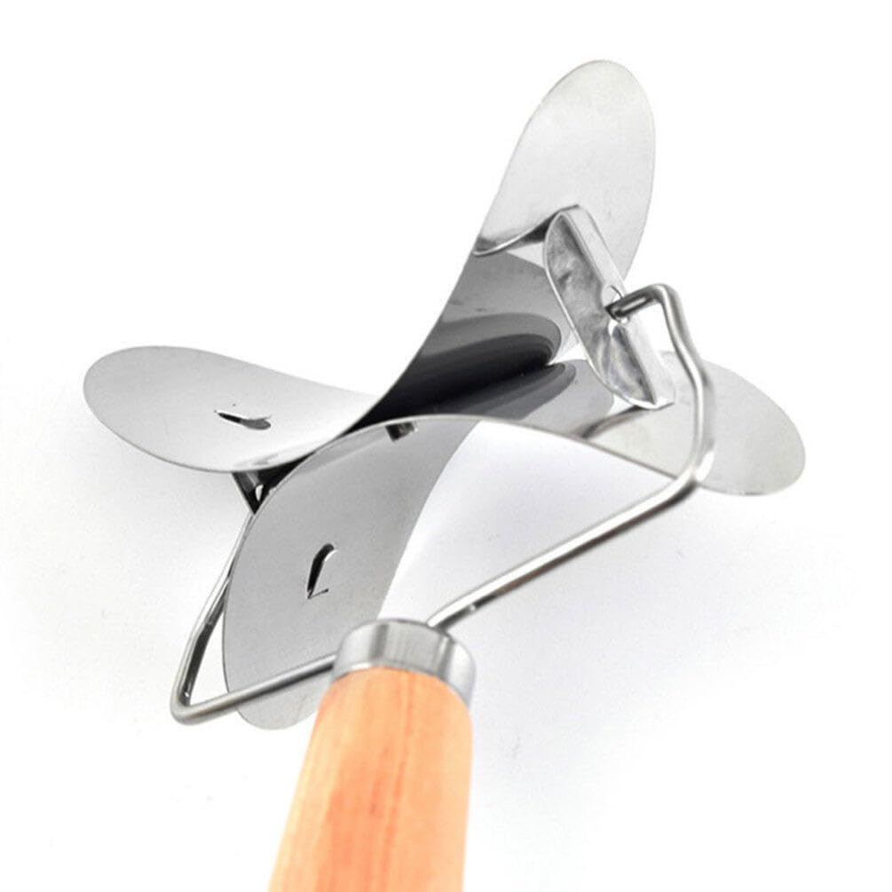 2-Pack Stainless Steel Dumpling Wrapper Cutter - Professional Circle Dough Roller for Homemade Dumplings, Ravioli & Wonton - Perfect for Asian Cooking & Italian Pasta Making