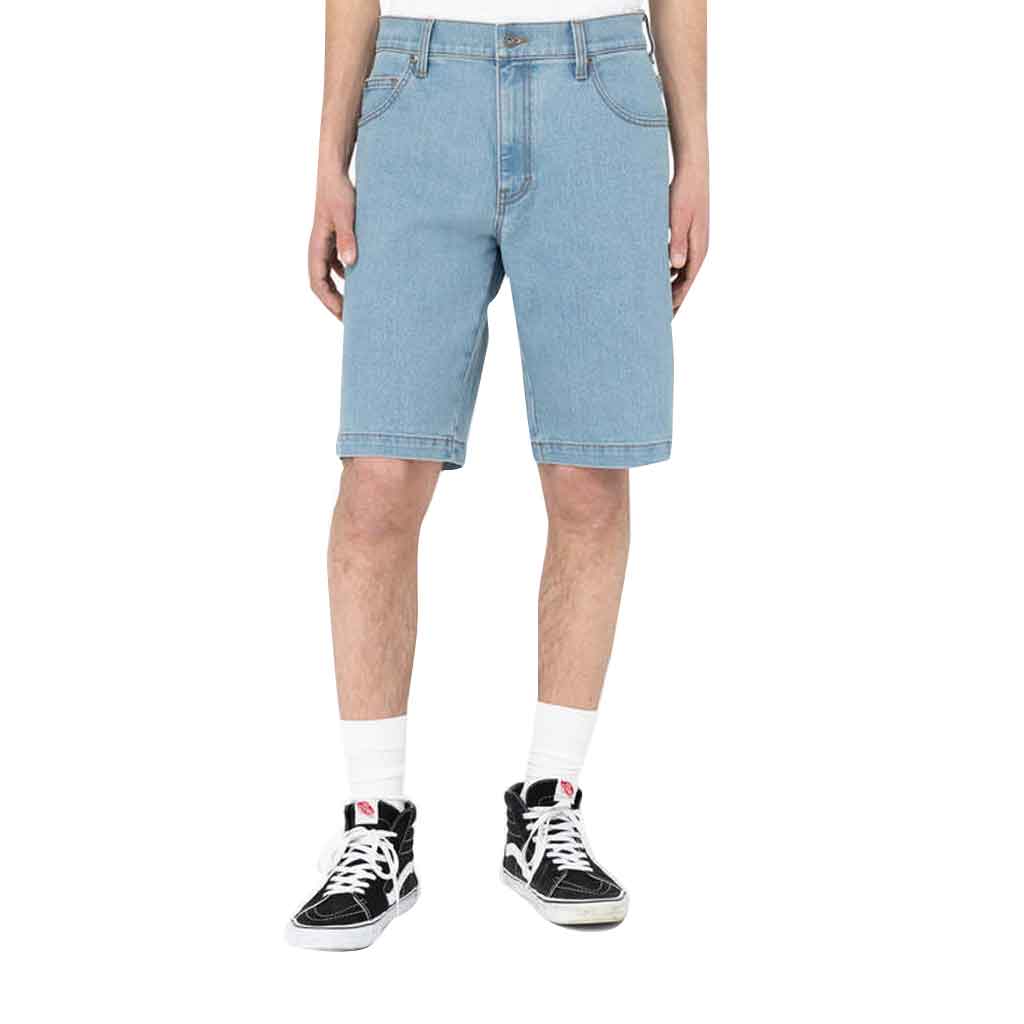 Dickies 11 Skate Wingville Denim Shorts - Light Denim for Men | Durable & Comfortable Skateboarding Shorts | Perfect for Skateboarding, Casual Wear & Outdoor Activities