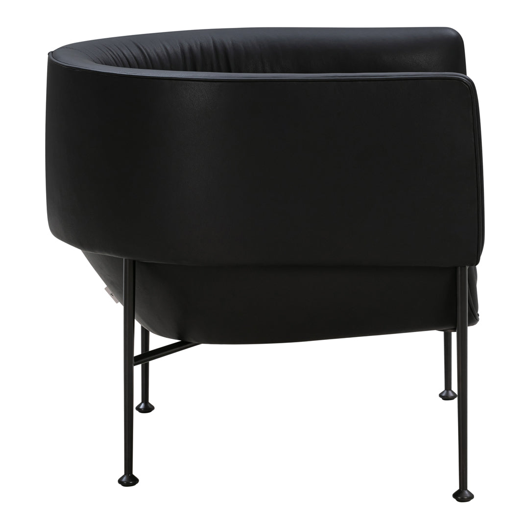 Modern Accent Lounge Chair with Collar Design - Stylish Comfort for Living Room, Bedroom, or Office - Perfect for Relaxing, Reading & Decorating Your Space