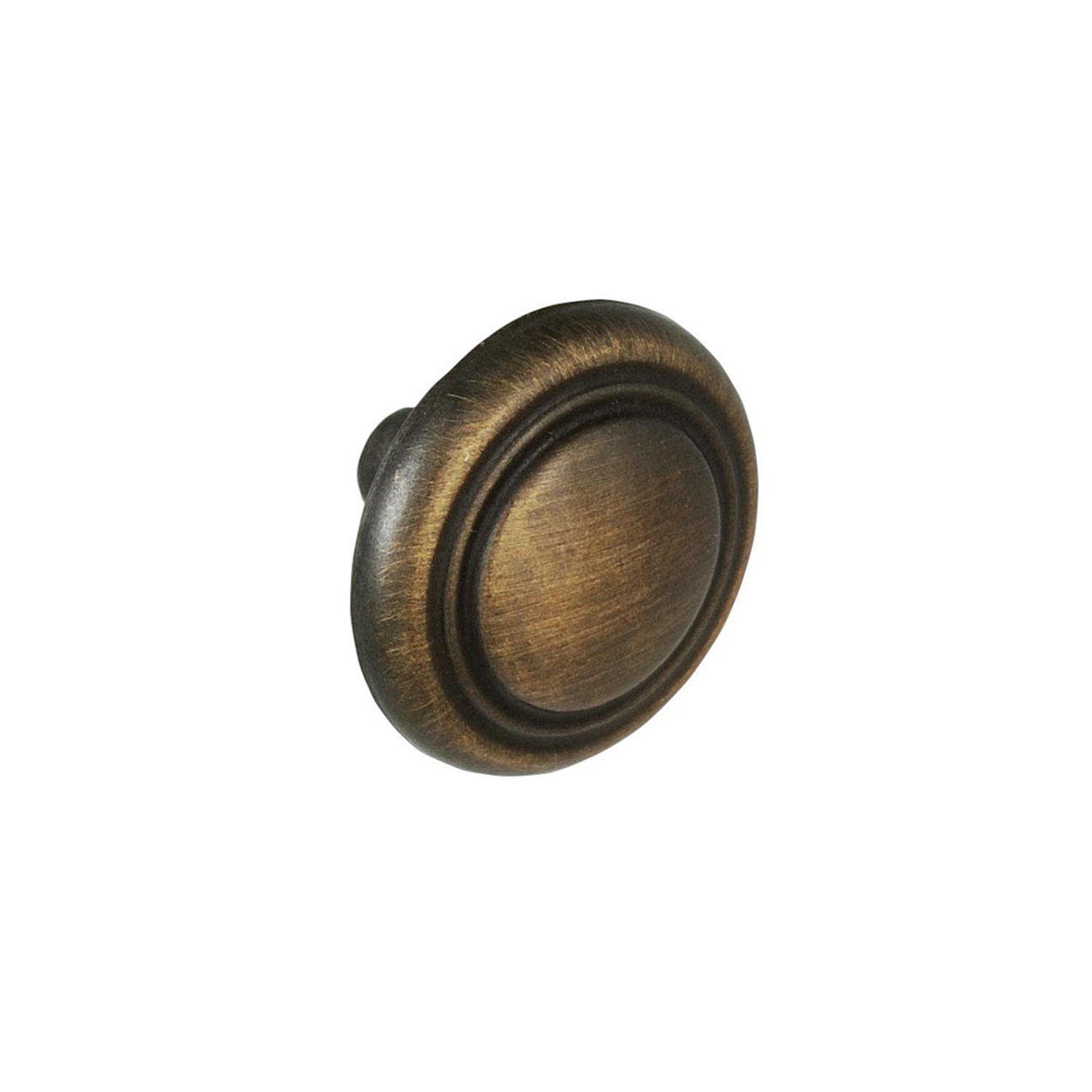 Burnished Bronze Cabinet Knob #1266-1-5/16