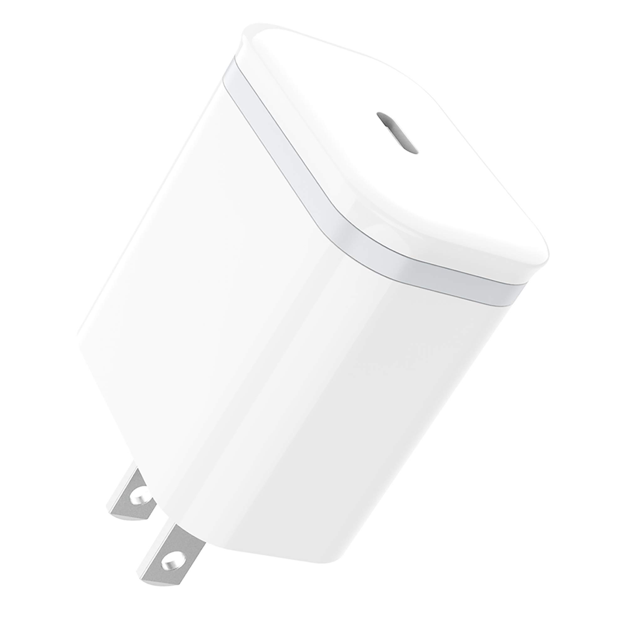 20W USB C Fast Charger PD 3.0 Wall Plug - Compatible with iPhone 14/13/12/11 Series, iPad Pro & AirPods Pro | Compact Charging Cube for Home, Office & Travel | Fast Power Delivery Adapter for Apple Devices
