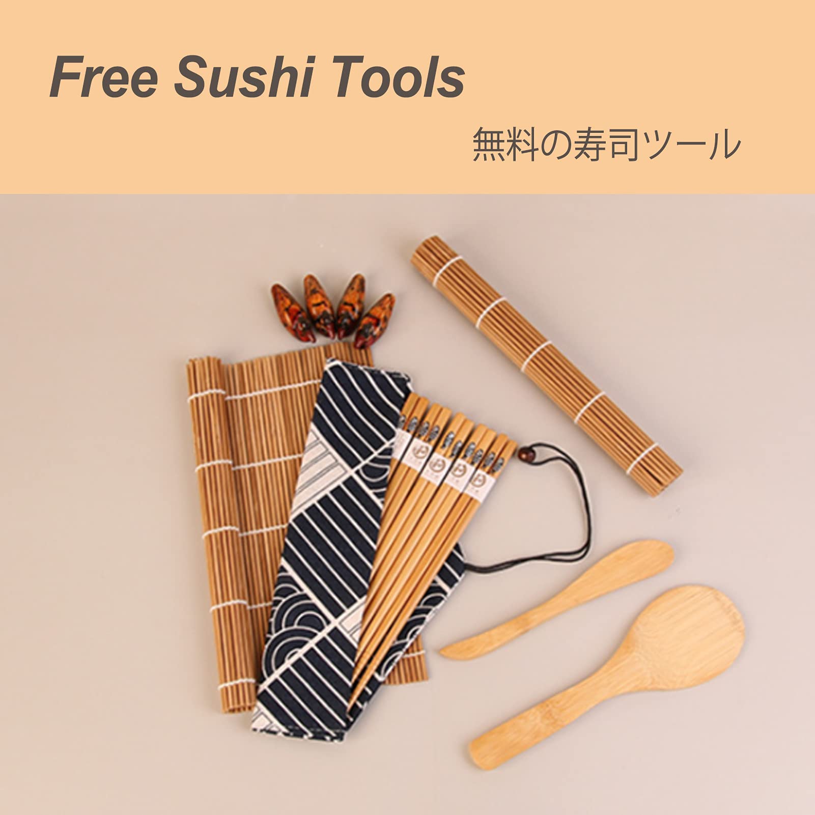 Premium Extra Large Wooden Hangiri Sushi Rice Mixing Bowl - 12 Sizes Available with Copper Bands (27cm/10.6in) - Perfect for Sushi Restaurants, Home Kitchens & Japanese Cuisine Preparation