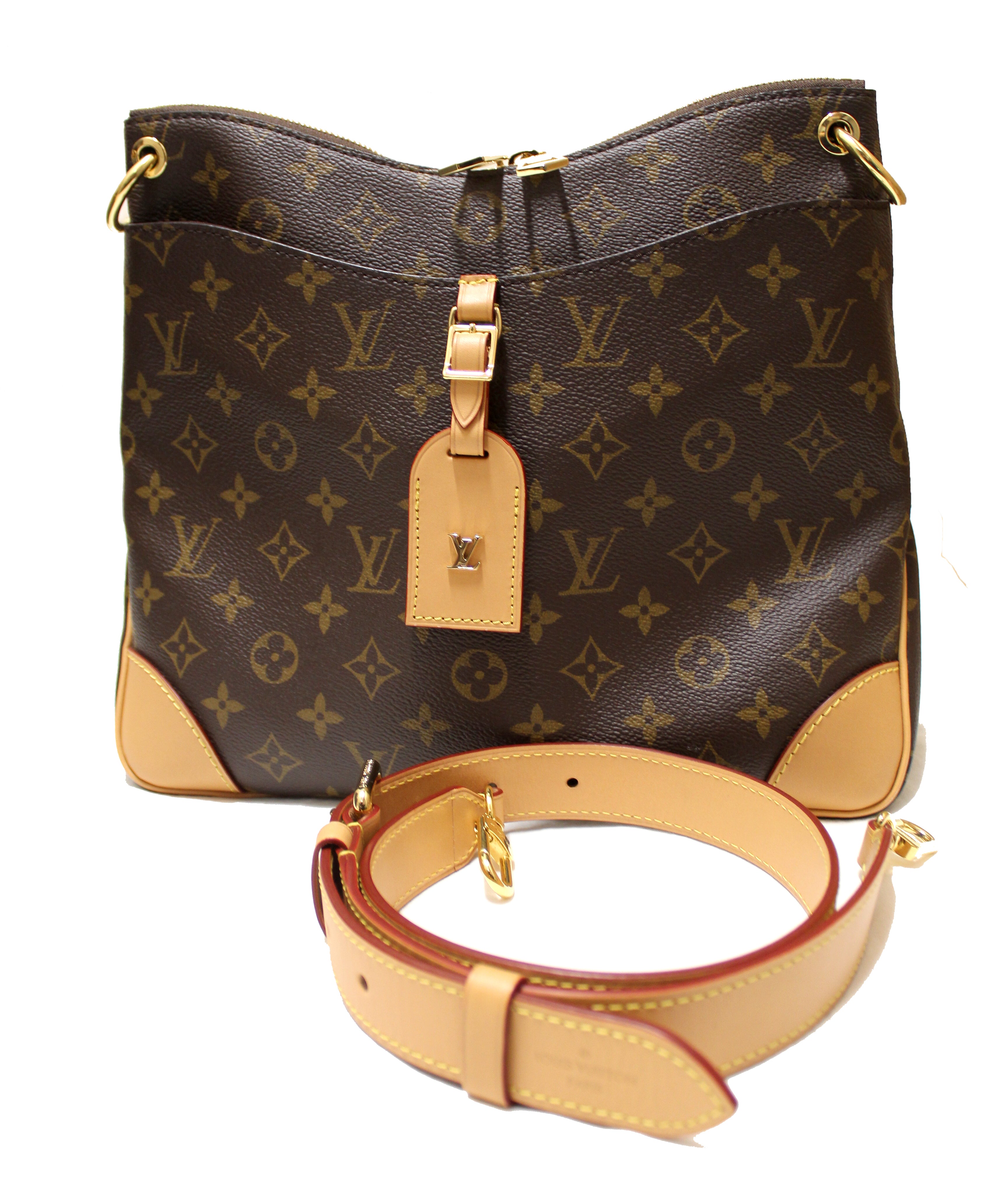 Authentic Louis Vuitton Monogram Odeon MM Shoulder Bag - Luxury Designer Handbag for Women, Perfect for Work, Travel & Everyday Use