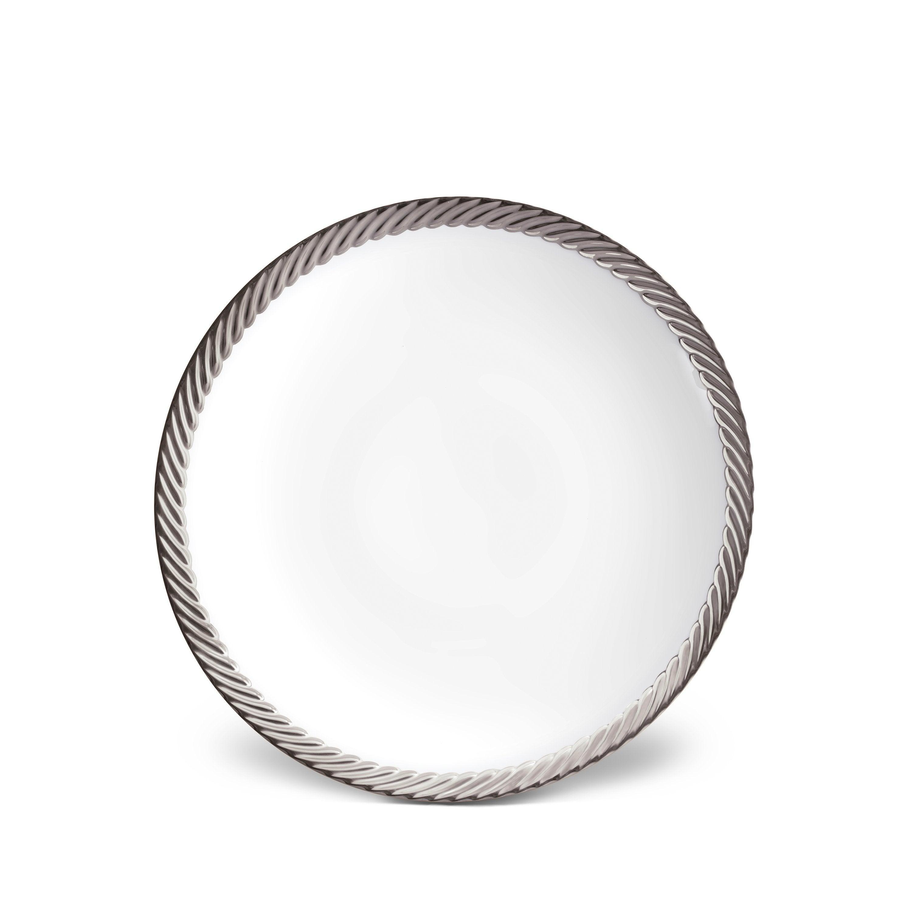 Premium Cord Soup Plate Set - Elegant Porcelain Dinnerware for Soup, Salad & Dessert - Perfect for Family Dinners, Restaurants & Special Occasions