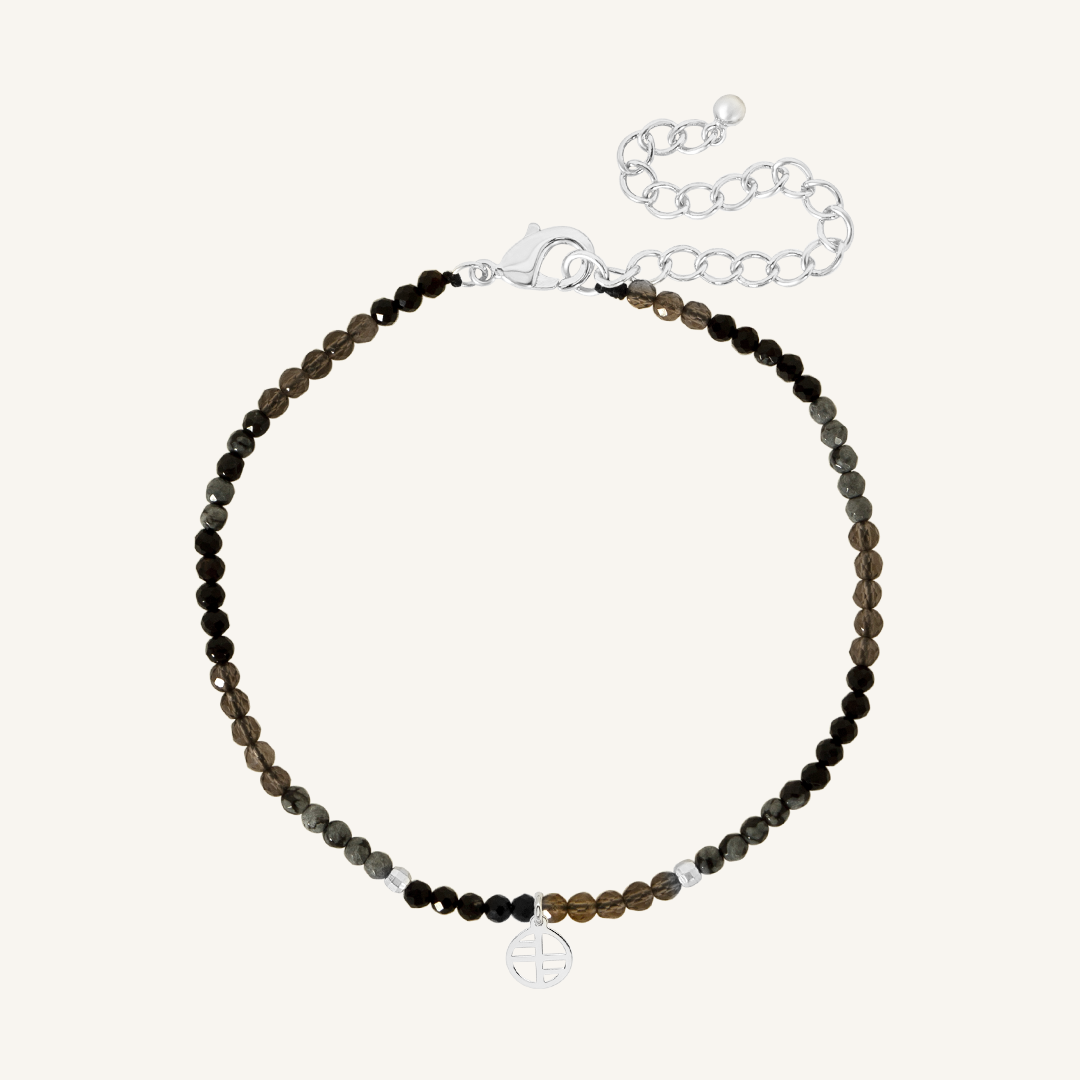 Smoky Quartz Bracelet for Growth & Healing – Natural Stone Jewelry for Meditation, Energy Balance & Spiritual Wellness