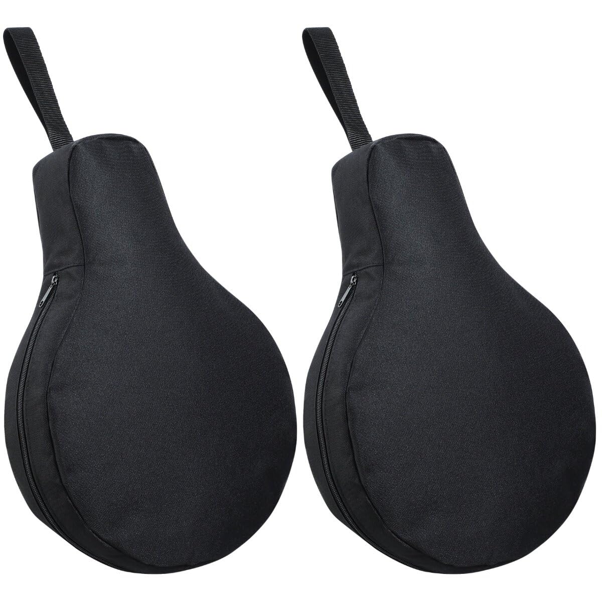 Hemoton 2-Pack Heavy Duty Cast Iron Skillet Storage Bags - Durable Chef Organizer for Camping Cookware, Multi-Purpose Cooking Utensil Container - Perfect for Outdoor Camping, Picnics & RV Trips