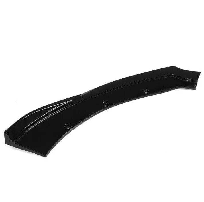 2015-2017 Ford Mustang Front Bumper Lip - 3PC Black Polyurethane Splitter for Enhanced Aerodynamics | Perfect for Street Racing & Car Shows