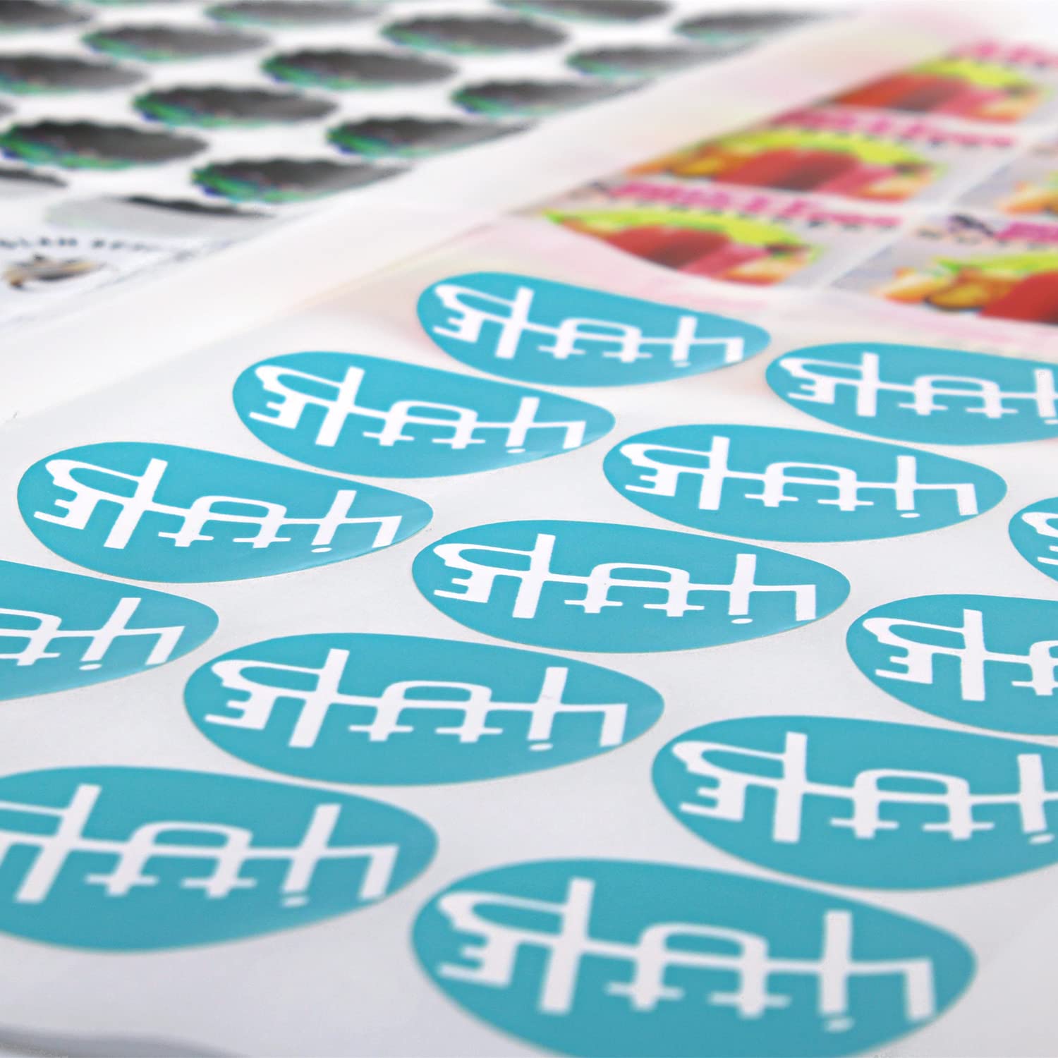 Custom Waterproof Vinyl Stickers 1 Inch - Personalized Stickers for Business Logo, Labels & Branding - Upload Any Image, Text or Design - 100-500 Pcs Bulk Pack - Perfect for Laptops, Water Bottles, Cars & DIY Crafts
