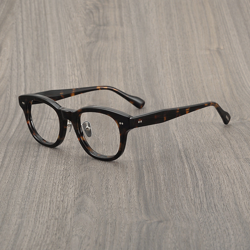 Stylish Acetate Round Glasses Frames SC8186 - Lightweight & Durable Eyewear for Women & Men | Perfect for Reading, Fashion, and Everyday Use