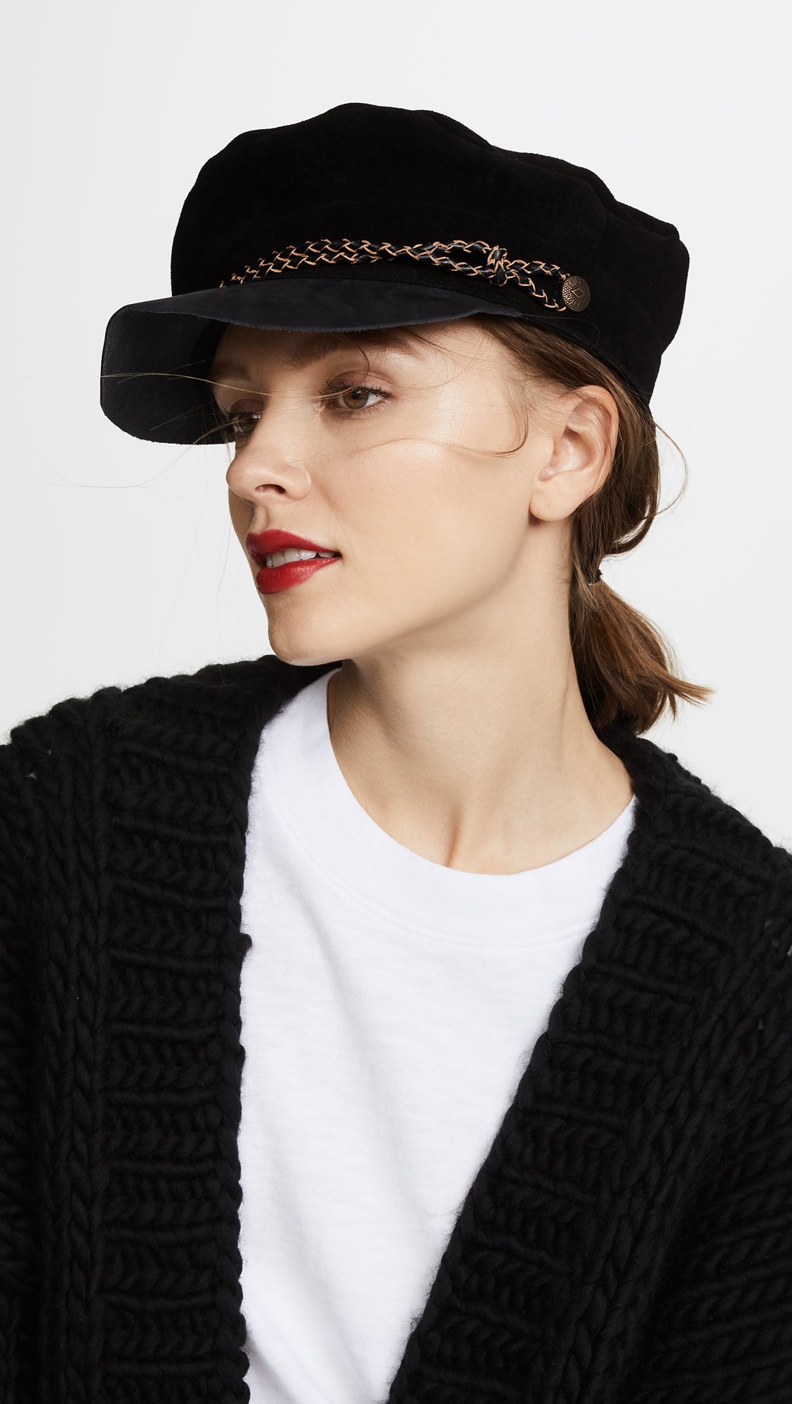 Women's Kayla Cap Black - Stylish Adjustable Baseball Hat for Outdoor Sports, Running, Hiking & Casual Wear