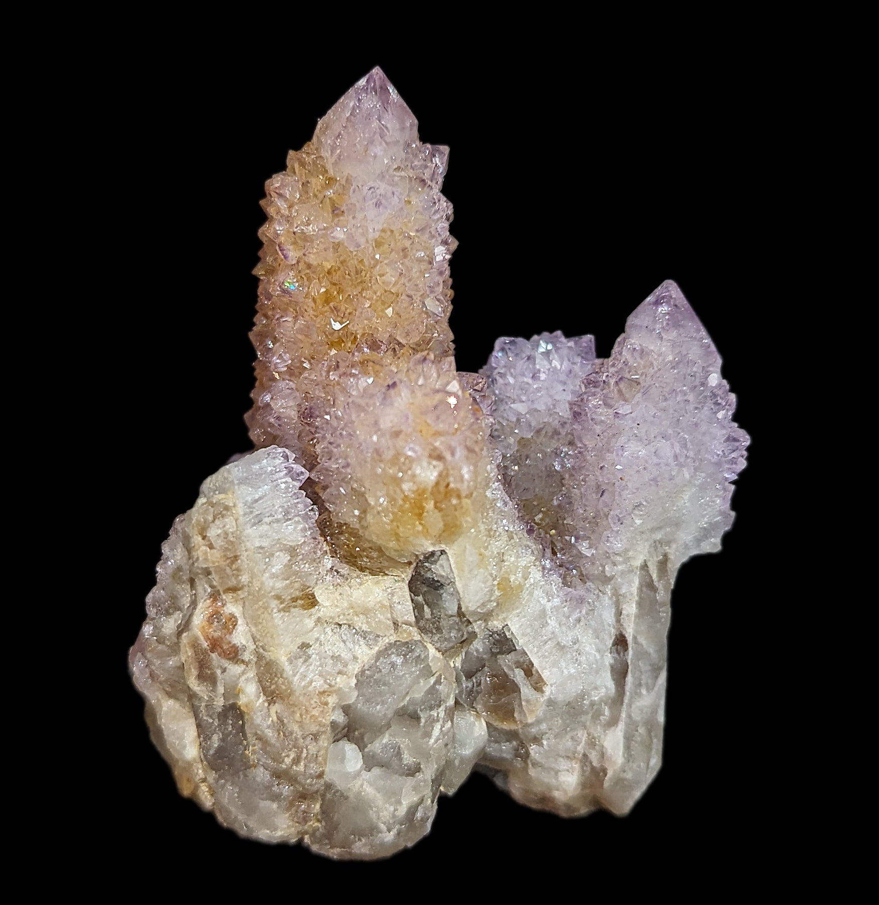 Natural Cactus Quartz Crystal Cluster - Healing Stone for Meditation, Reiki, and Home Decor | Spiritual Growth & Positive Energy