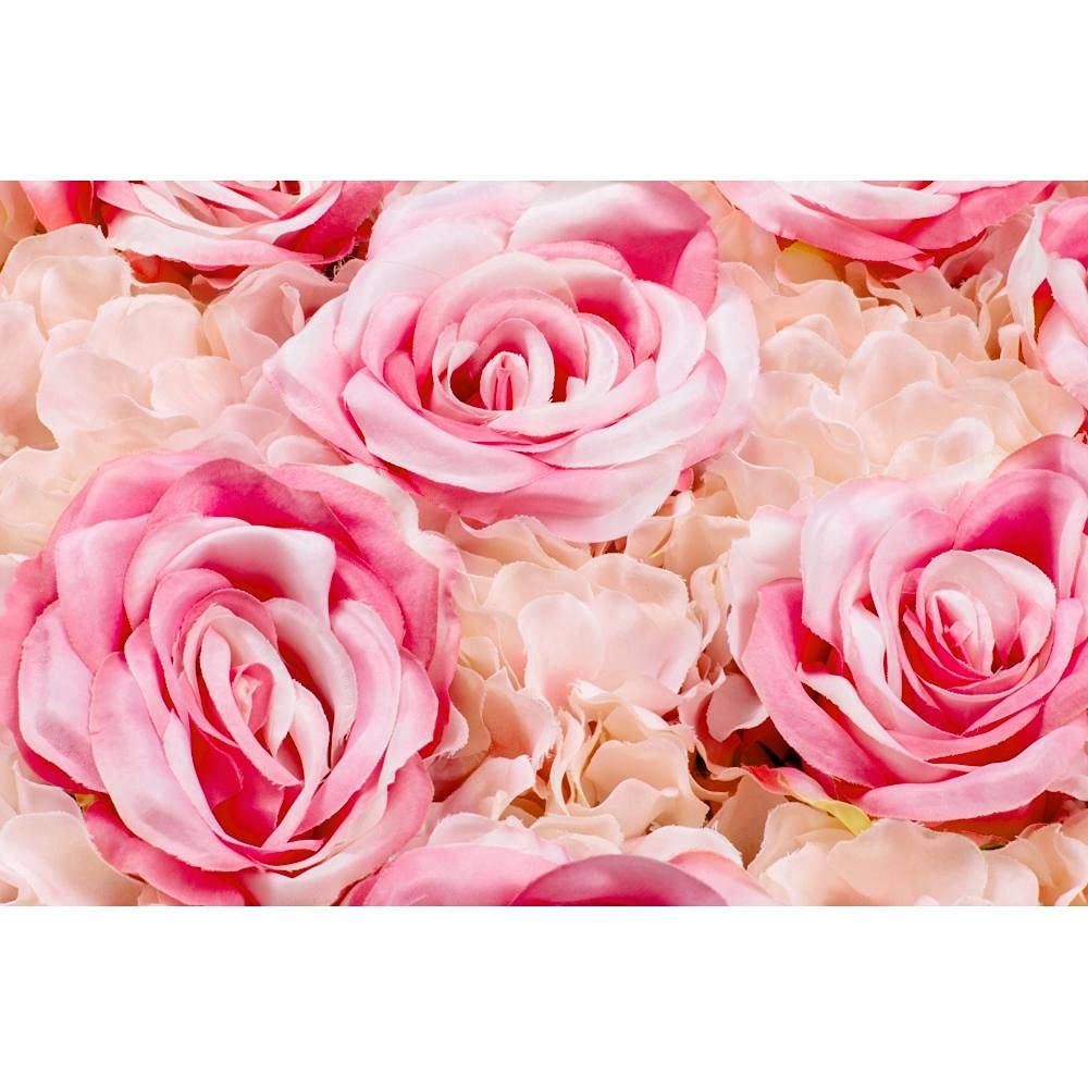 Fuchsia Silk Rose Backdrop - Elegant Wedding & Home Decor (16