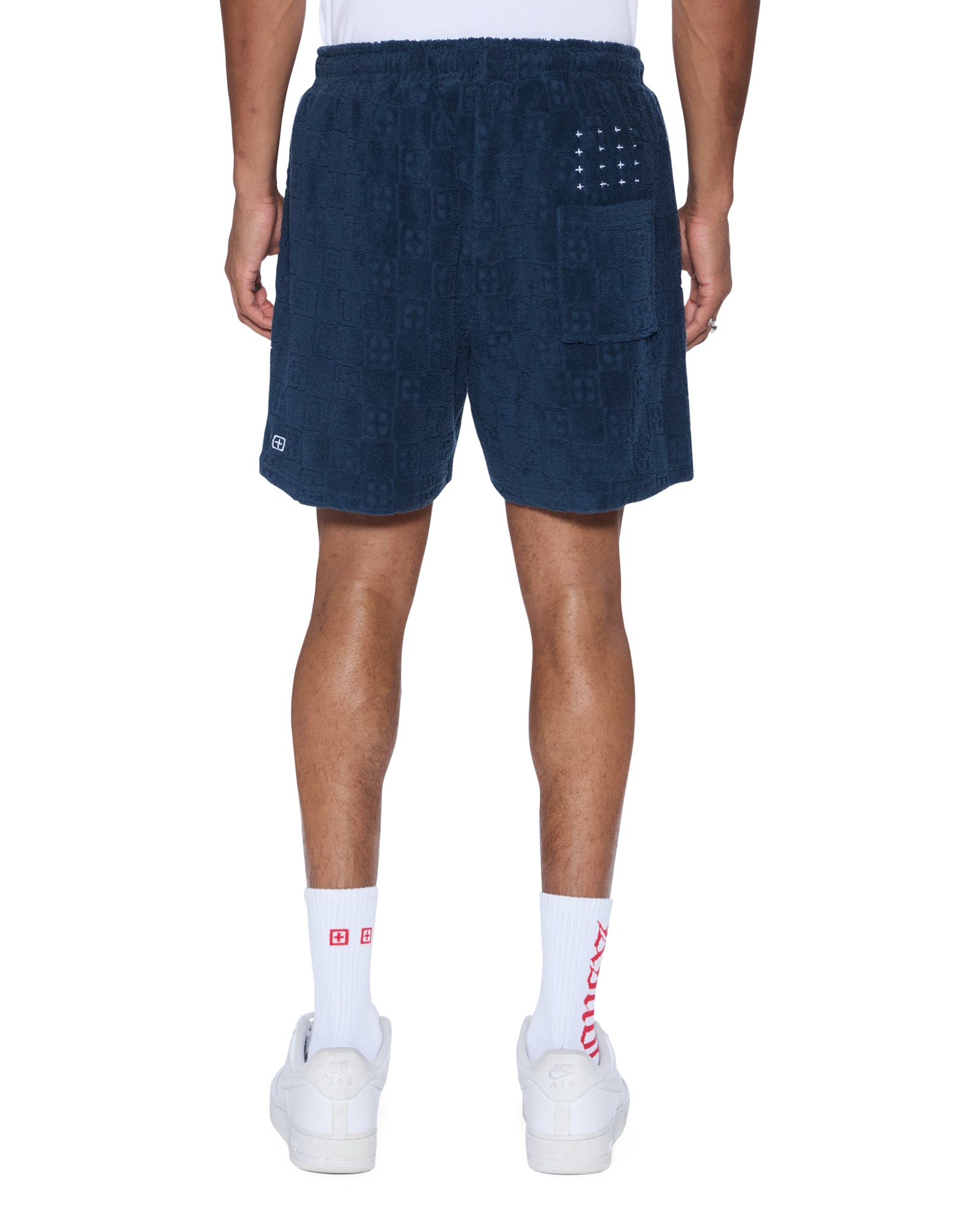 Comfortable Lounge Shorts in Navy Blue - Perfect for Relaxing at Home, Lounging, or Casual Outings