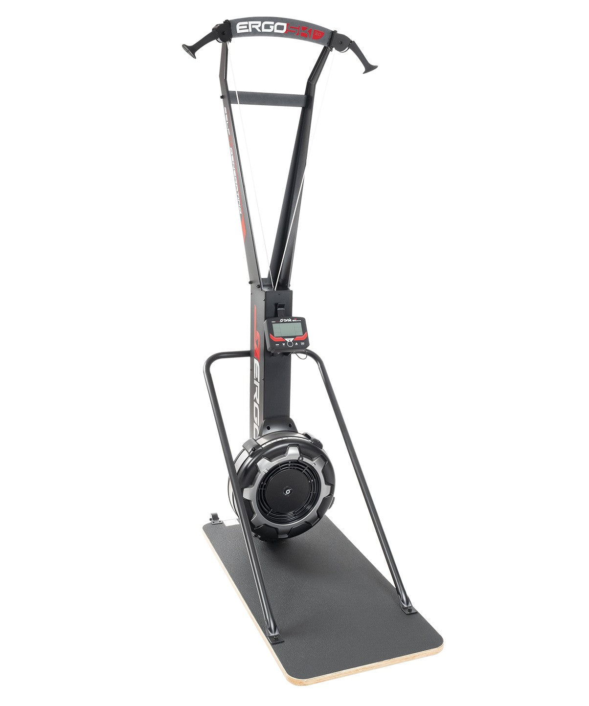 ErgoSki 3.0 Self-Generating Ski Trainer - Portable Ski Exercise Machine for Home & Gym Training - Improve Balance & Endurance for Skiing & Snowboarding