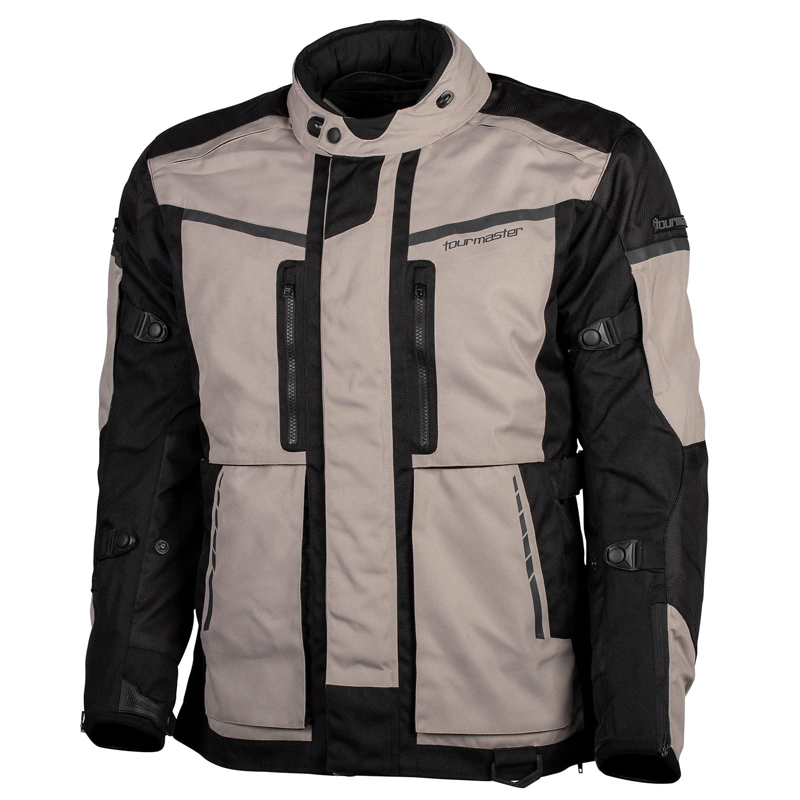 Tourmaster Transition Waterproof Breathable Armored Touring Motorcycle Jacket for Men - All-Weather Riding Gear for Adventure & Commuting