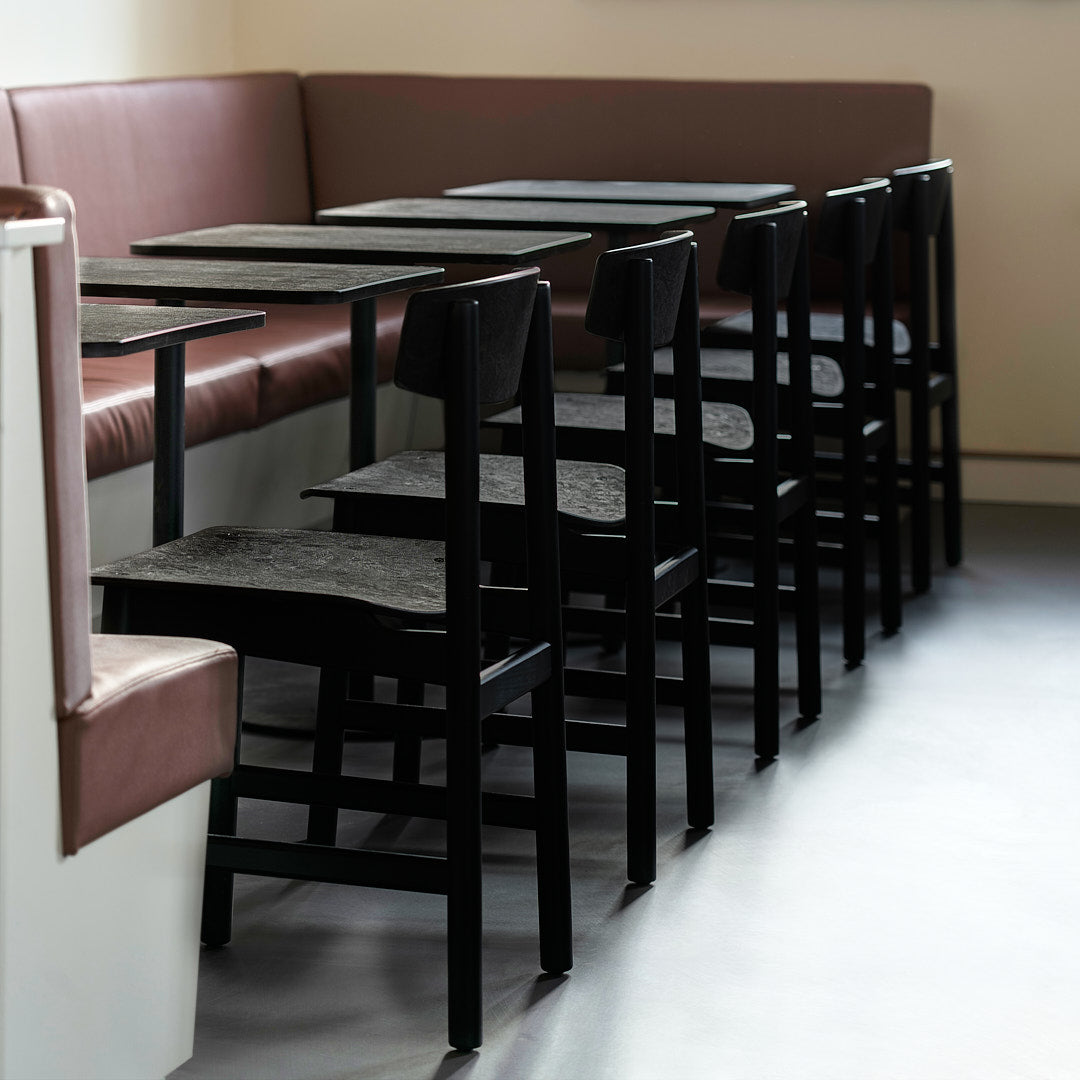 Eco-Friendly Modern Dining Chair - Sustainable Wooden Seat for Kitchen, Dining Room & Office - Comfortable & Stylish Home Furniture
