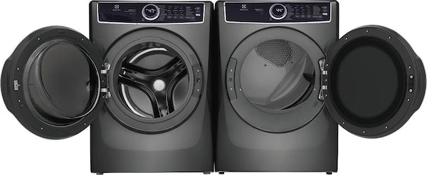 Electrolux 7537 Series 4.4 Cu. Ft. Front Load Washer & 7.4 Cu. Ft. Gas Dryer Set in Gray - Energy Efficient Laundry Pair for Large Families & Modern Homes