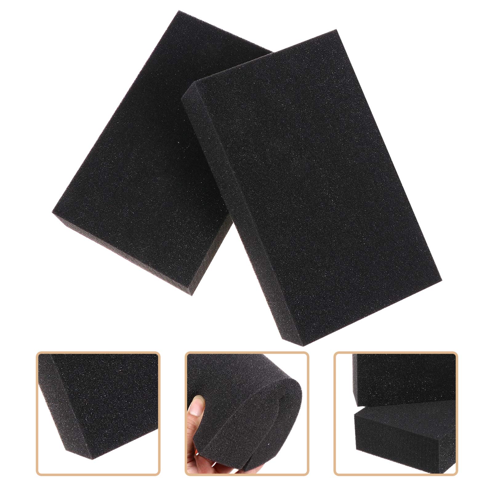 VICASKY 2-Pack Large Car Wash Sponges - Multi-Functional Cleaning Pads for Auto Detailing, Home & Kitchen Use - Soft Polishing Sponge for Cars, Dishes & Household Cleaning