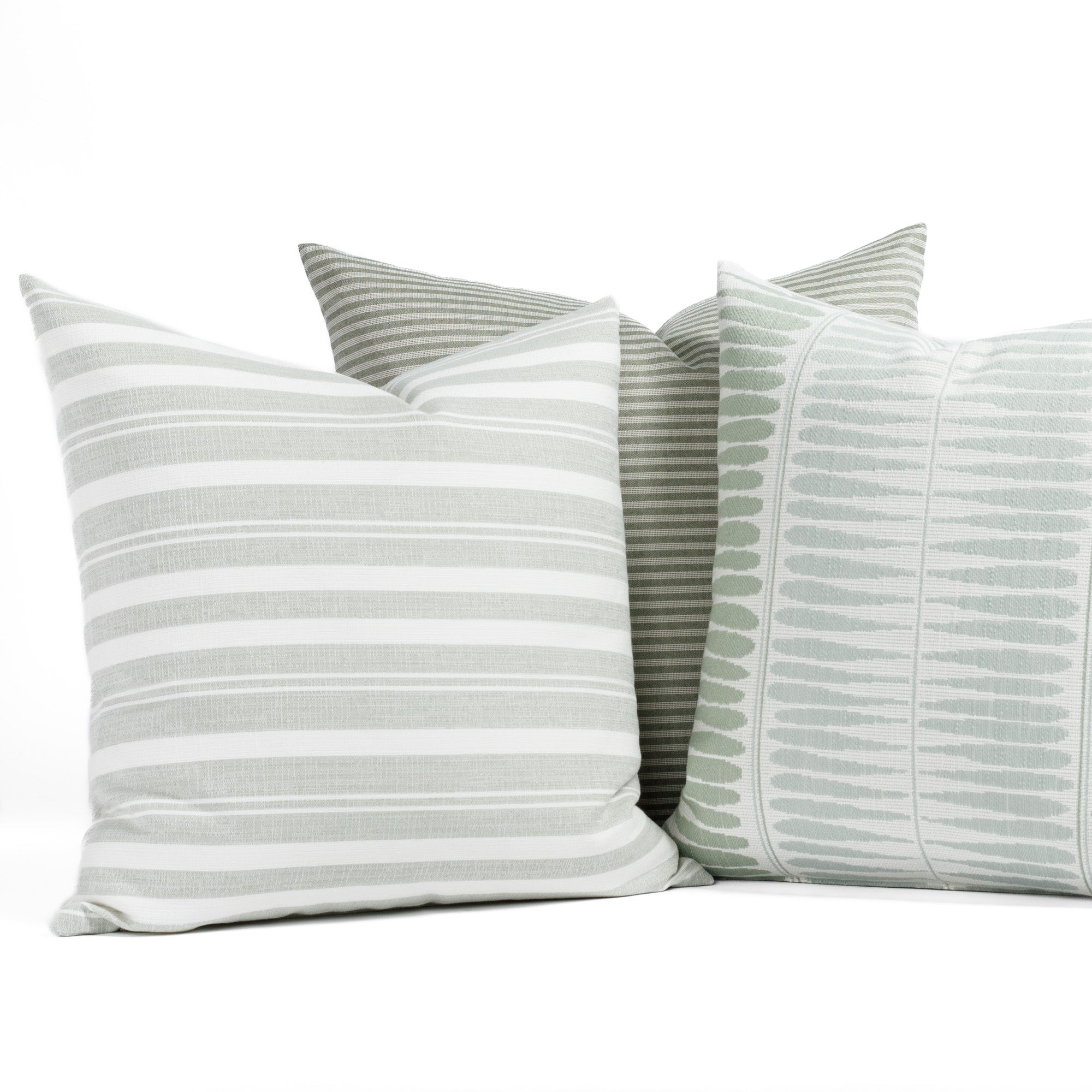 Tranquil 20x20 Outdoor Pillow in Sage Green - Waterproof & UV Resistant Patio Cushion for Garden, Poolside, and Porch Relaxation