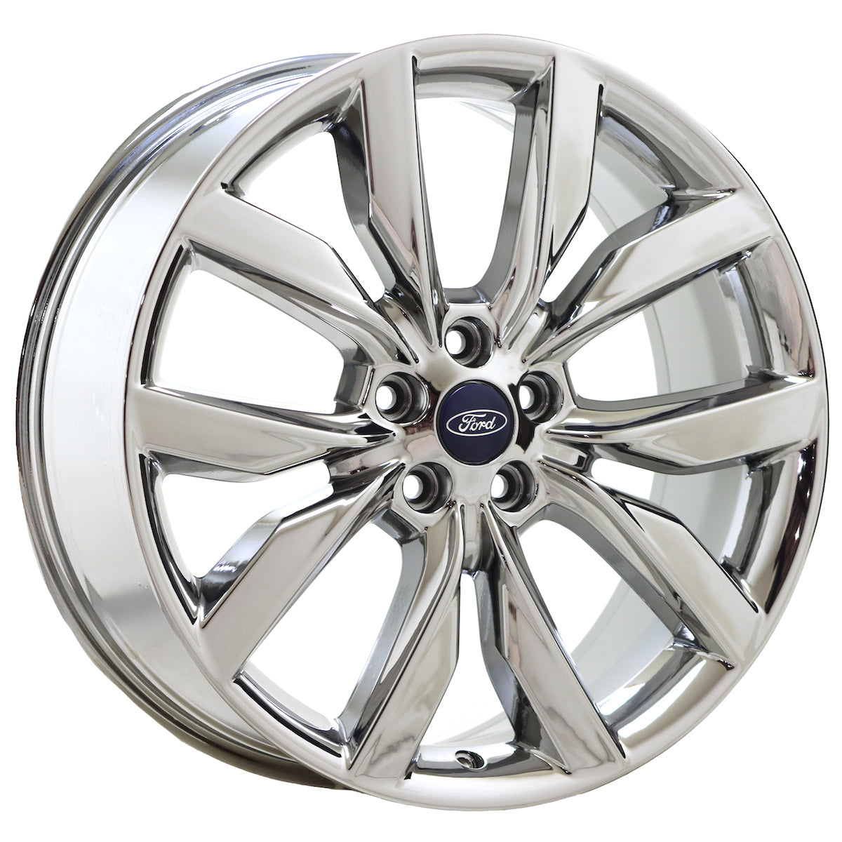 **2017-2019 Ford Escape Bright Chrome OEM Factory Wheels Rims (Set of 4) - Perfect for Upgrades & Off-Road Adventures**