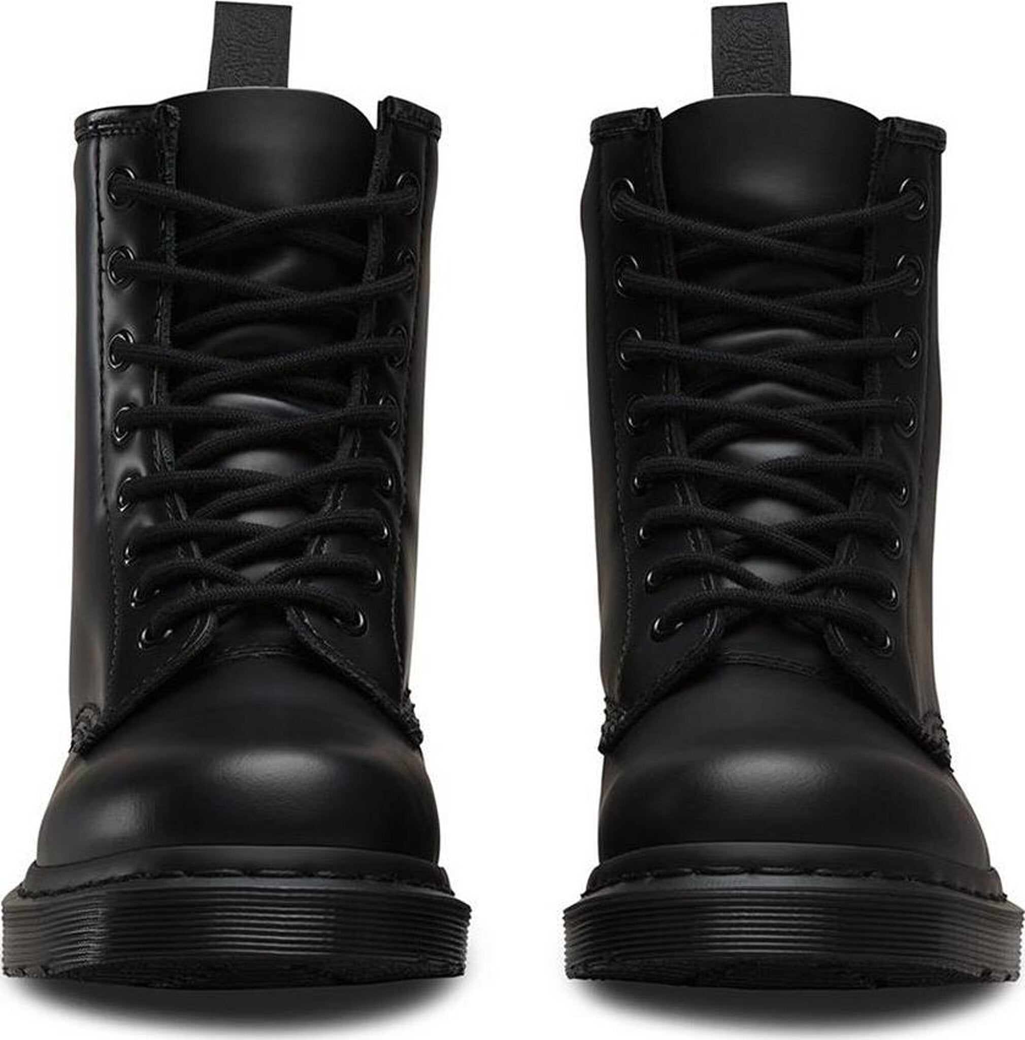 Dr. Martens 1460 Mono Smooth Leather Boots - Unisex Classic 8-Eye Combat Boots for Men & Women | Perfect for Punk, Goth & Everyday Streetwear Fashion