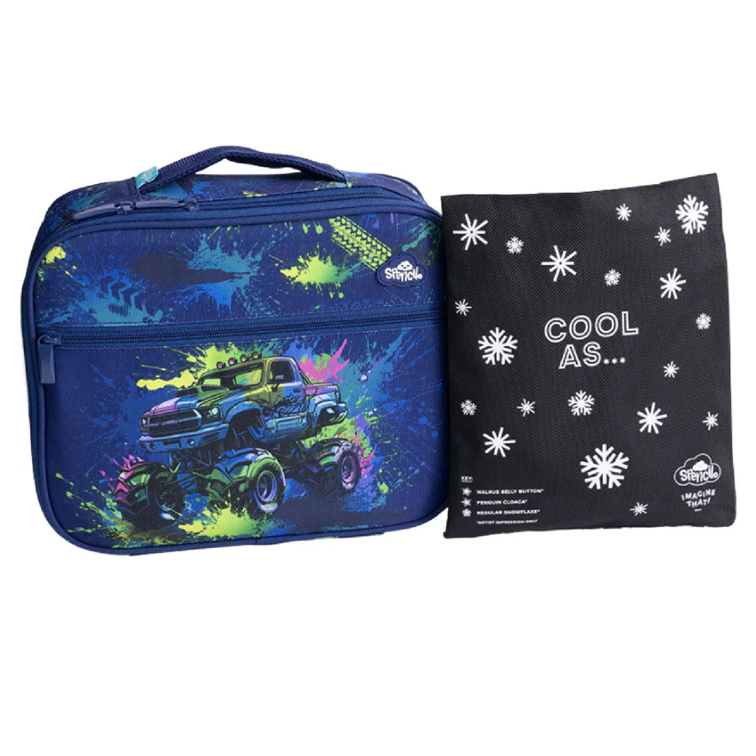 Spencil Insulated Lunch Bag with Chill Pack & Mega Wheels - Leakproof Cooler for Work, School, Picnics & Outdoor Activities