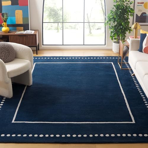 Navy Blue/Ivory