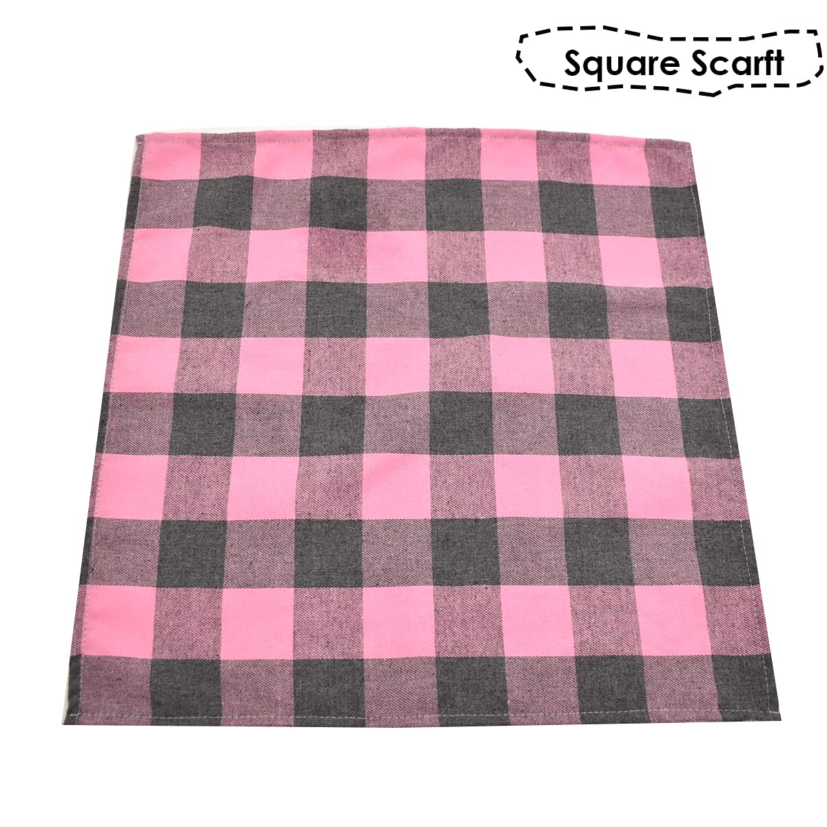 Bubblepup Plaid Dog Bandana - Soft Cotton Pet Bandana for Small, Medium & Large Dogs - Adjustable Dog Scarf & Triangle Bib - Perfect for Daily Walks, Pet Photos & Special Occasions