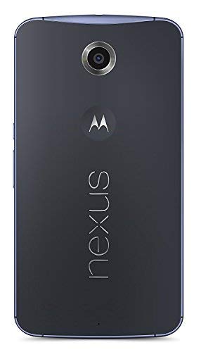 Refurbished Motorola Nexus 6 XT1103 32GB Unlocked Smartphone - Midnight Blue | 3G/4G LTE Android Phone | Perfect for Travel, Business & Daily Use