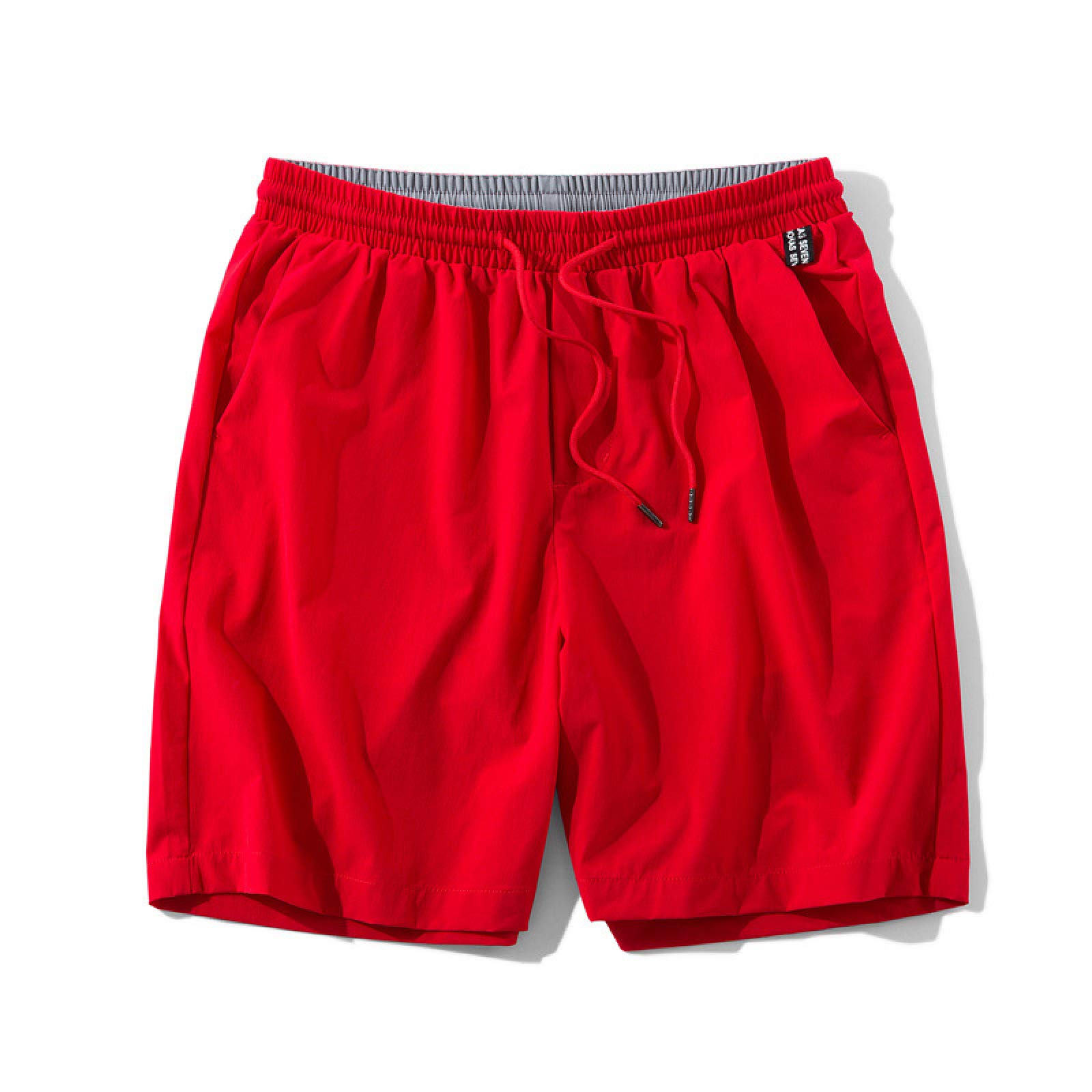 Men's Solid Color Thin Plus Size Shorts - Breathable Loose Fit for Running, Fitness & Exercise | Casual & Workout Activewear