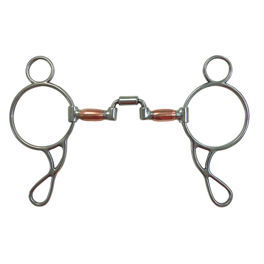 Coronet Wonder Gag Horse Bit with Square Low Port - 5