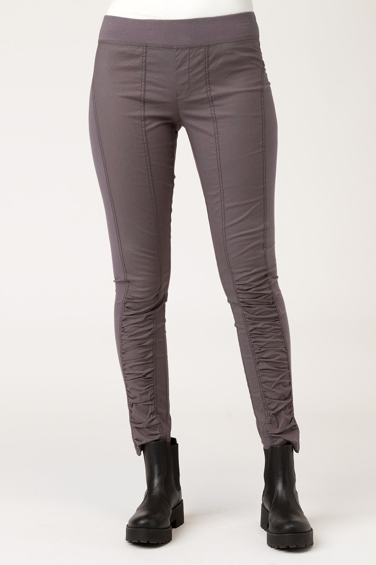 Women's High Waist Alexa Leggings - Charcoal Black for Yoga, Workout & Everyday Wear | Stretchy & Comfortable Fitness Pants