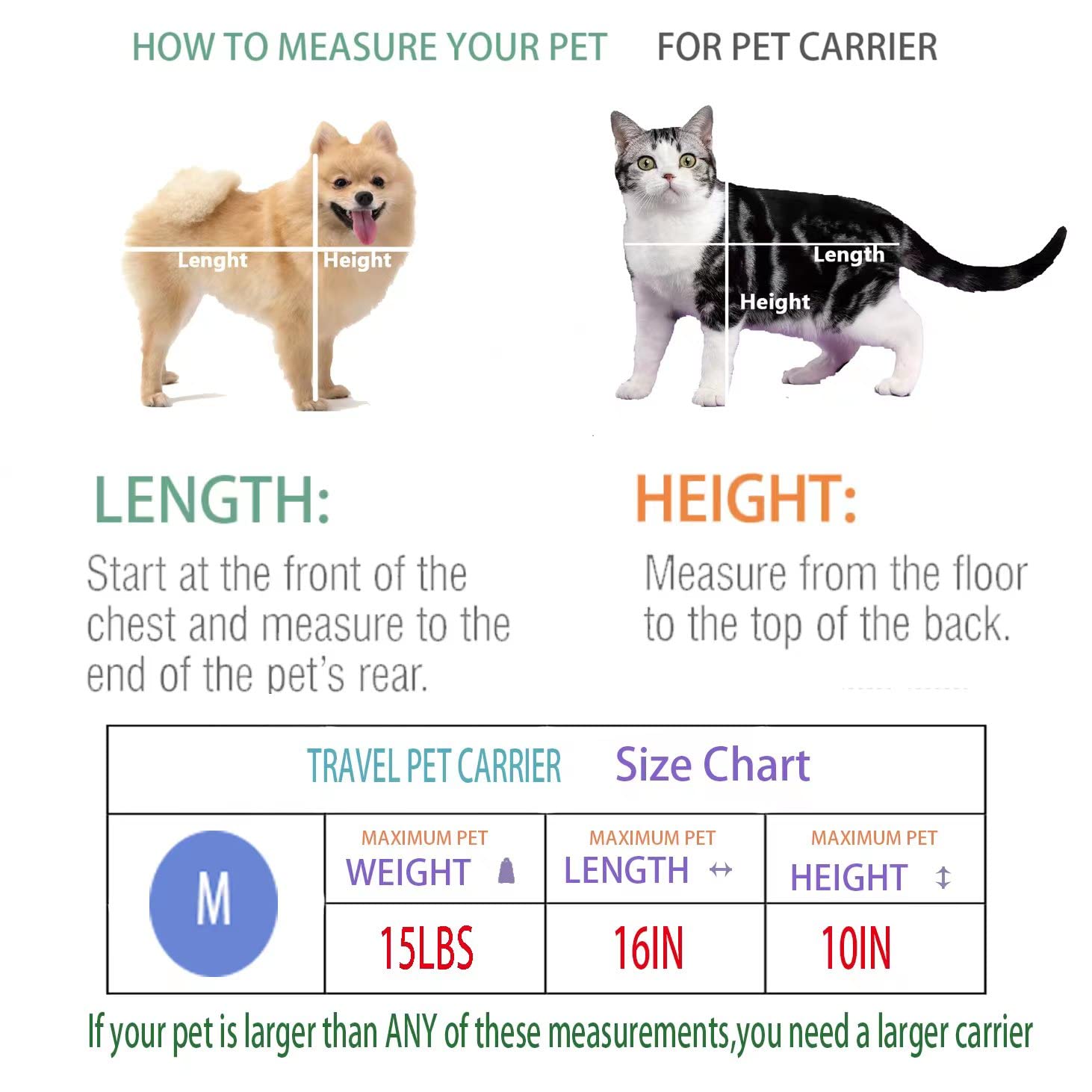 Airline Approved Soft-Sided Collapsible Pet Carrier for Small & Medium Cats & Dogs up to 15 lbs - Pink Travel Cat Bag & Dog Carrier for Airplane, Car, Vet Visits & Outdoor Adventures (Medium Size)