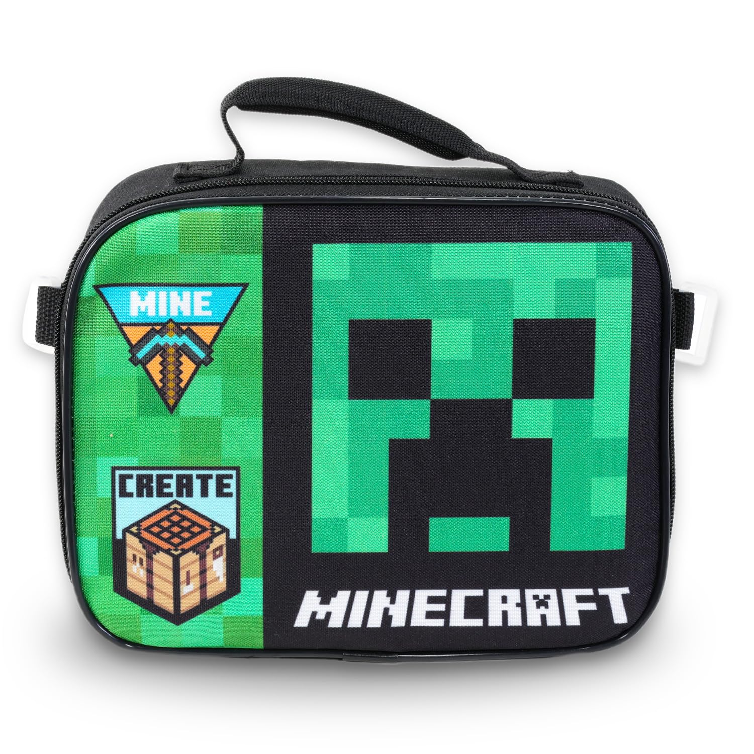 **Minecraft Backpack and Lunch Box Set for Boys 8-12 - 16