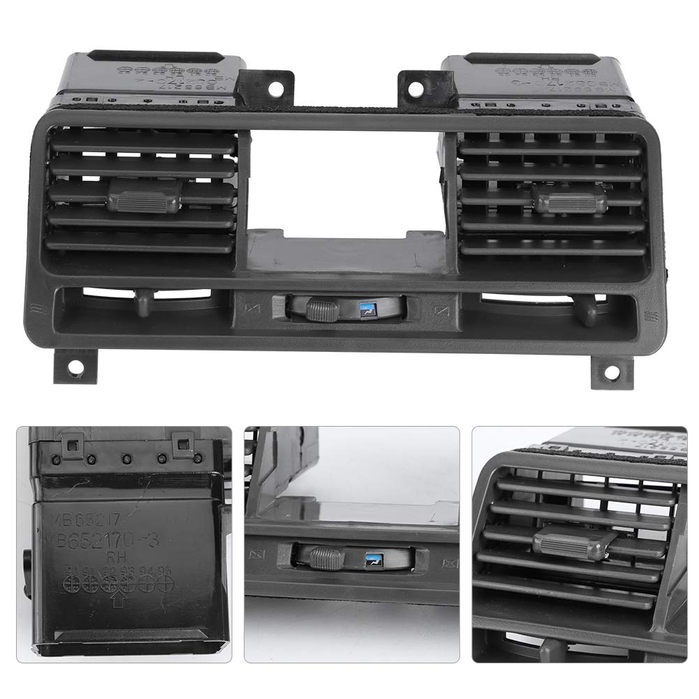 Carbon Fiber Air Vent Trim Cover for Mitsubishi Pajero Montero Shogun V31 V32 V33 - Dashboard Decoration & Interior Upgrade (Fits MR308038) | Perfect for Car Customization & Style Enhancement