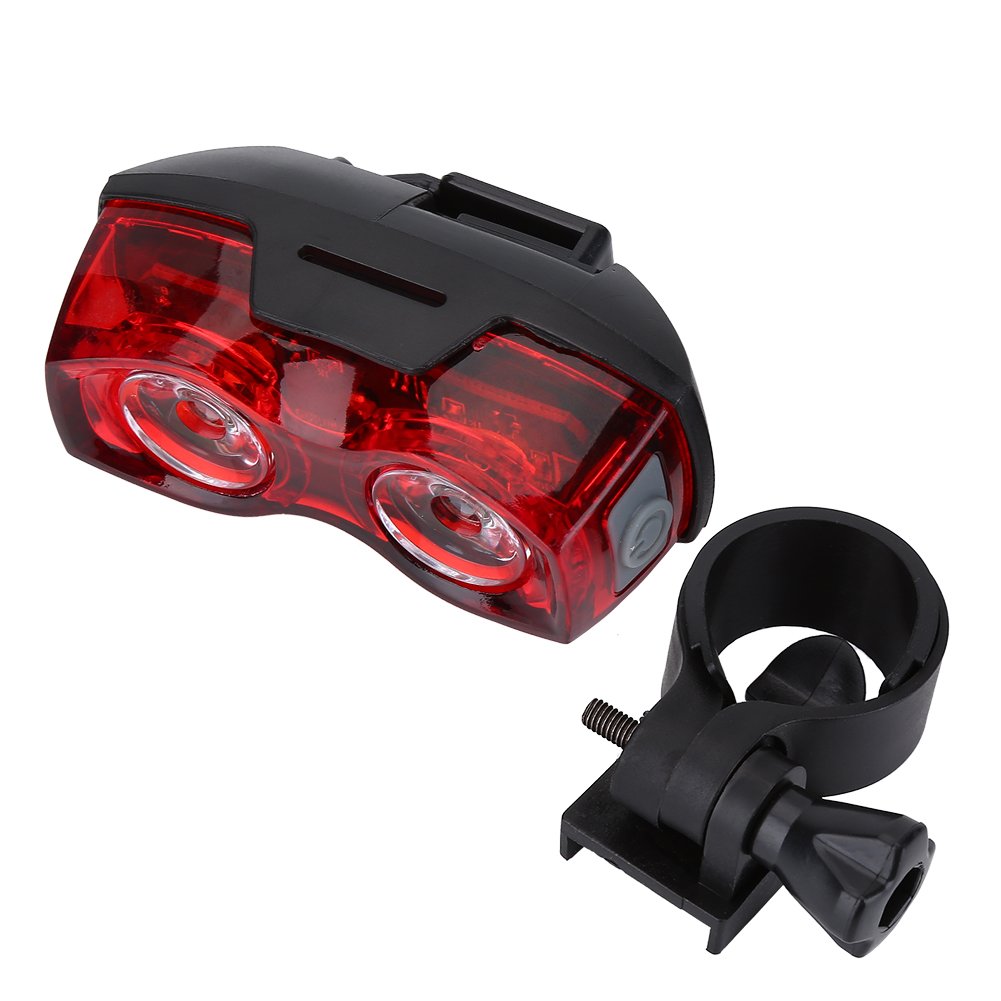 Super Bright LED Bicycle Taillights - Waterproof Bike Rear Safety Warning Light for Mountain & Road Bikes - Night Riding Accessory for Cycling, Commuting & Outdoor Adventures