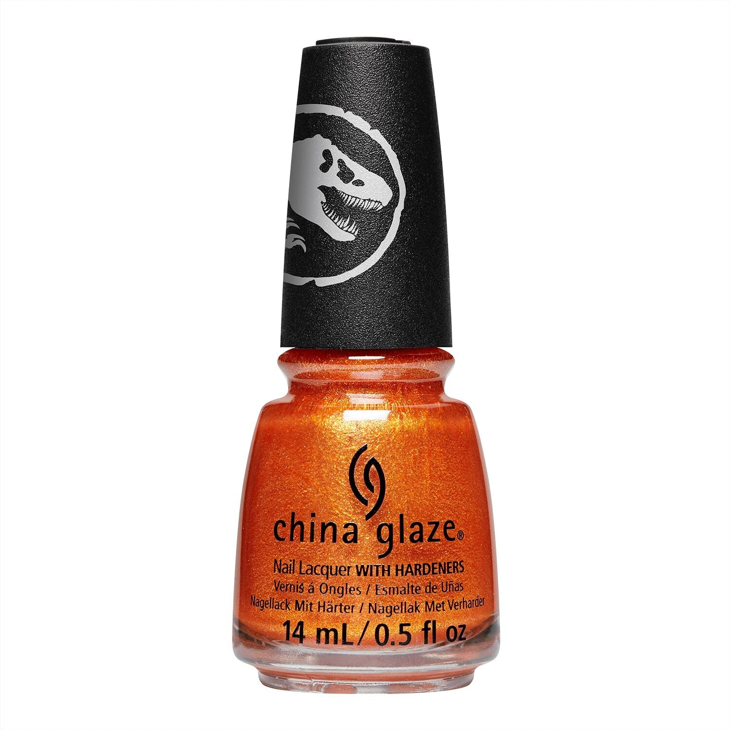 China Glaze Orange You Fierce Nail Polish - 0.5 oz (85235) - Vibrant Orange Nail Lacquer for Summer, Parties & Bold Fashion Looks