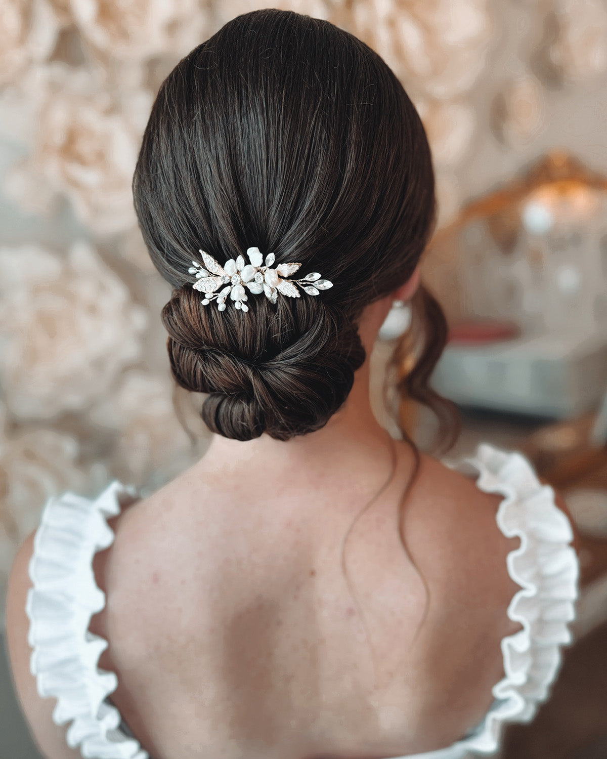 Aviana Bridal Hair Pin - Elegant Crystal Wedding Hair Accessories for Brides, Bridesmaids & Prom | Perfect for Weddings, Formal Events & Special Occasions