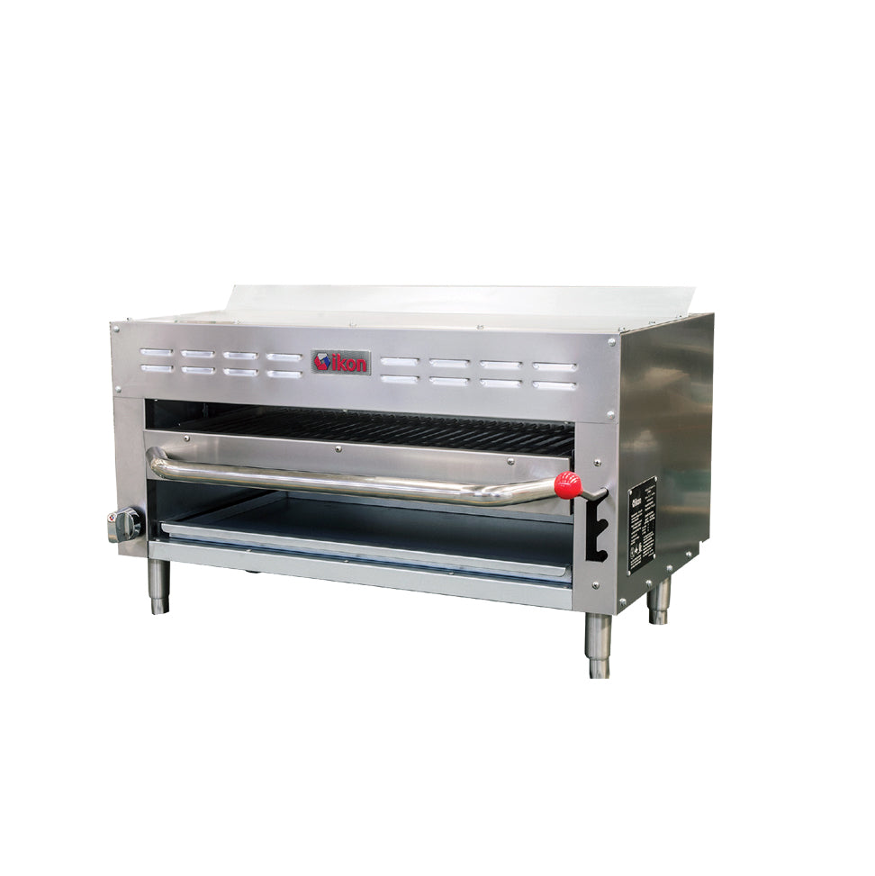IKON ISB 36 36-Inch Salamander Broiler with 35,000 BTU - Perfect for Restaurants, Catering & Commercial Kitchens