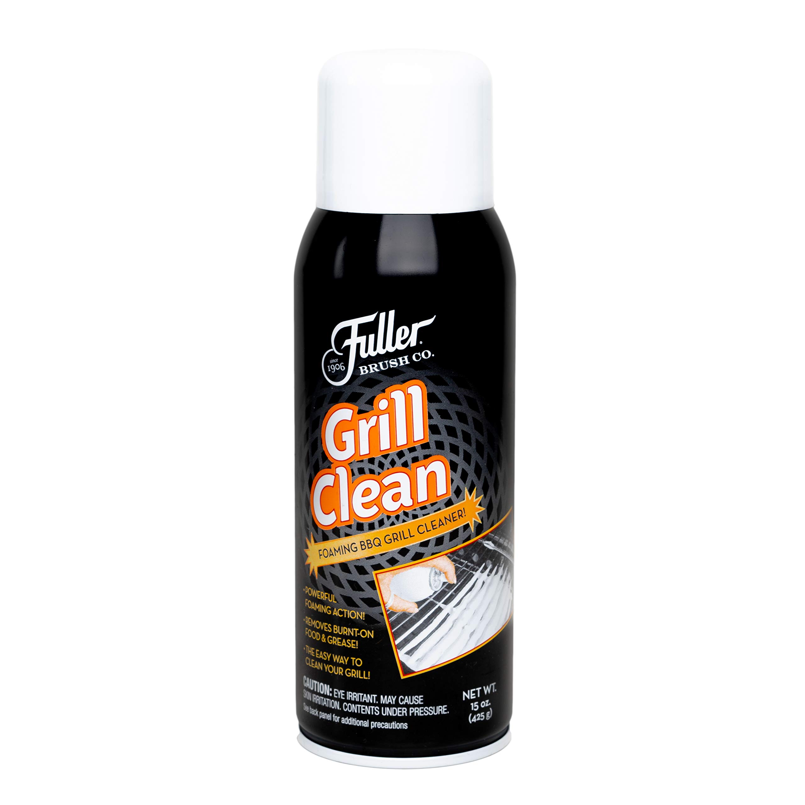 Fuller Brush Heavy Duty Foaming Grill Cleaner Spray - 6 Pack for Oven, Griddle & Iron Plate Cleaning | Safe & Effective Grease Remover for BBQ Racks & Grills | Perfect for Outdoor Cooking, Camping & Backyard Parties