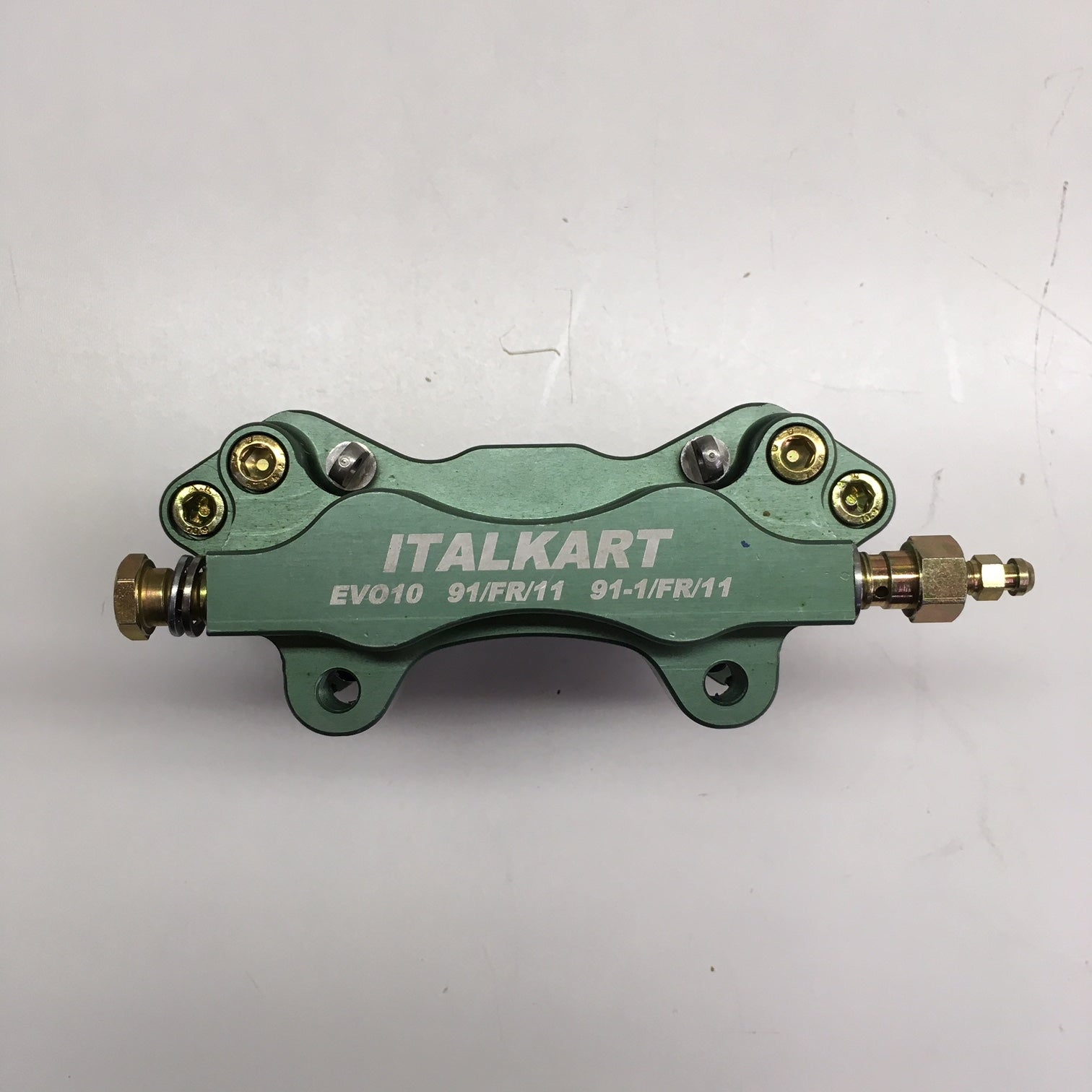 High-Performance Rear Brake Caliper for Mitsubishi Lancer EVO 10 - Green | Perfect for Racing & Street Performance Upgrades