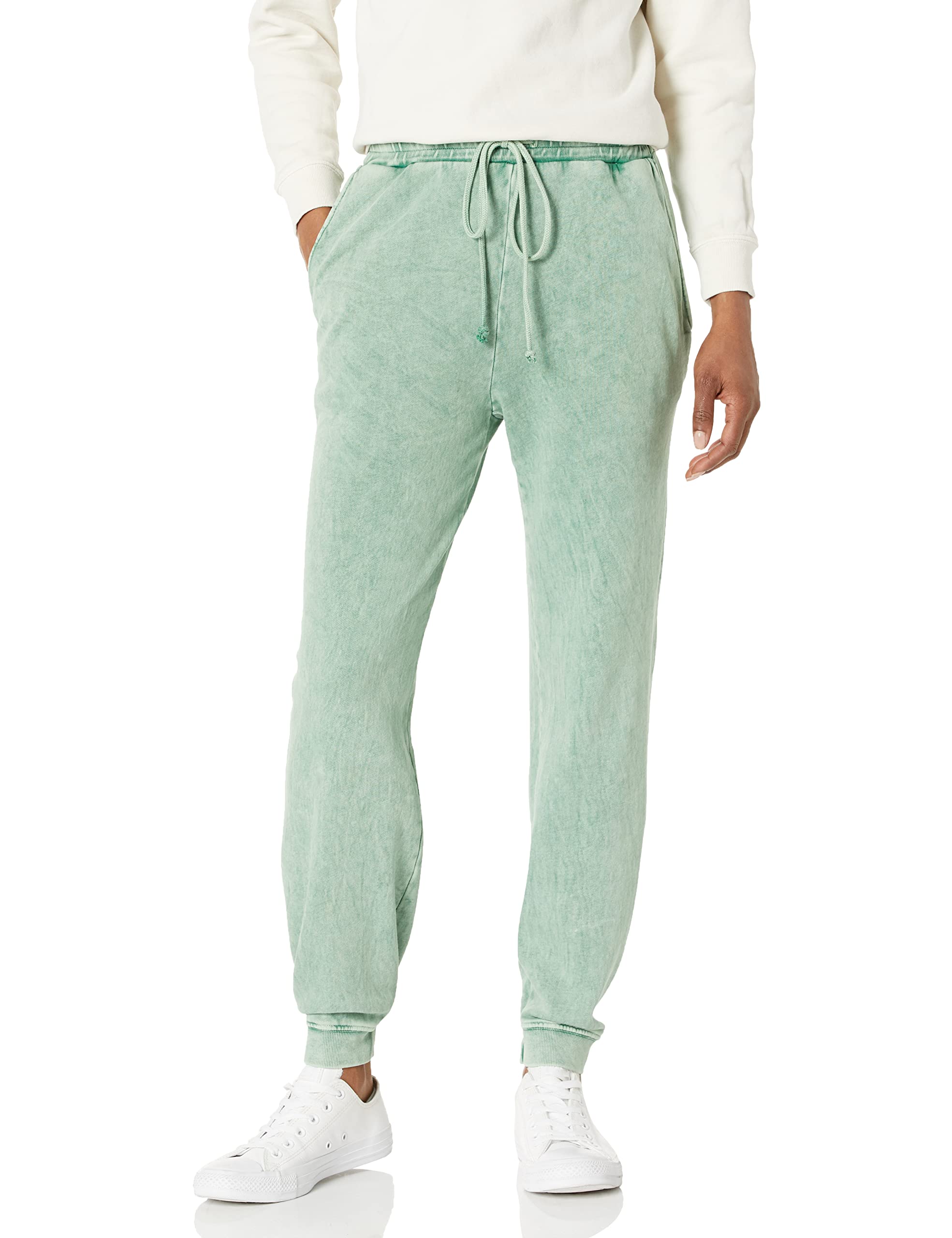 Velvet by Graham & Spencer Women's Cynthia Mineral Fleece Jogger Sweatpants - Soft Lounge Pants for Yoga, Running & Casual Wear