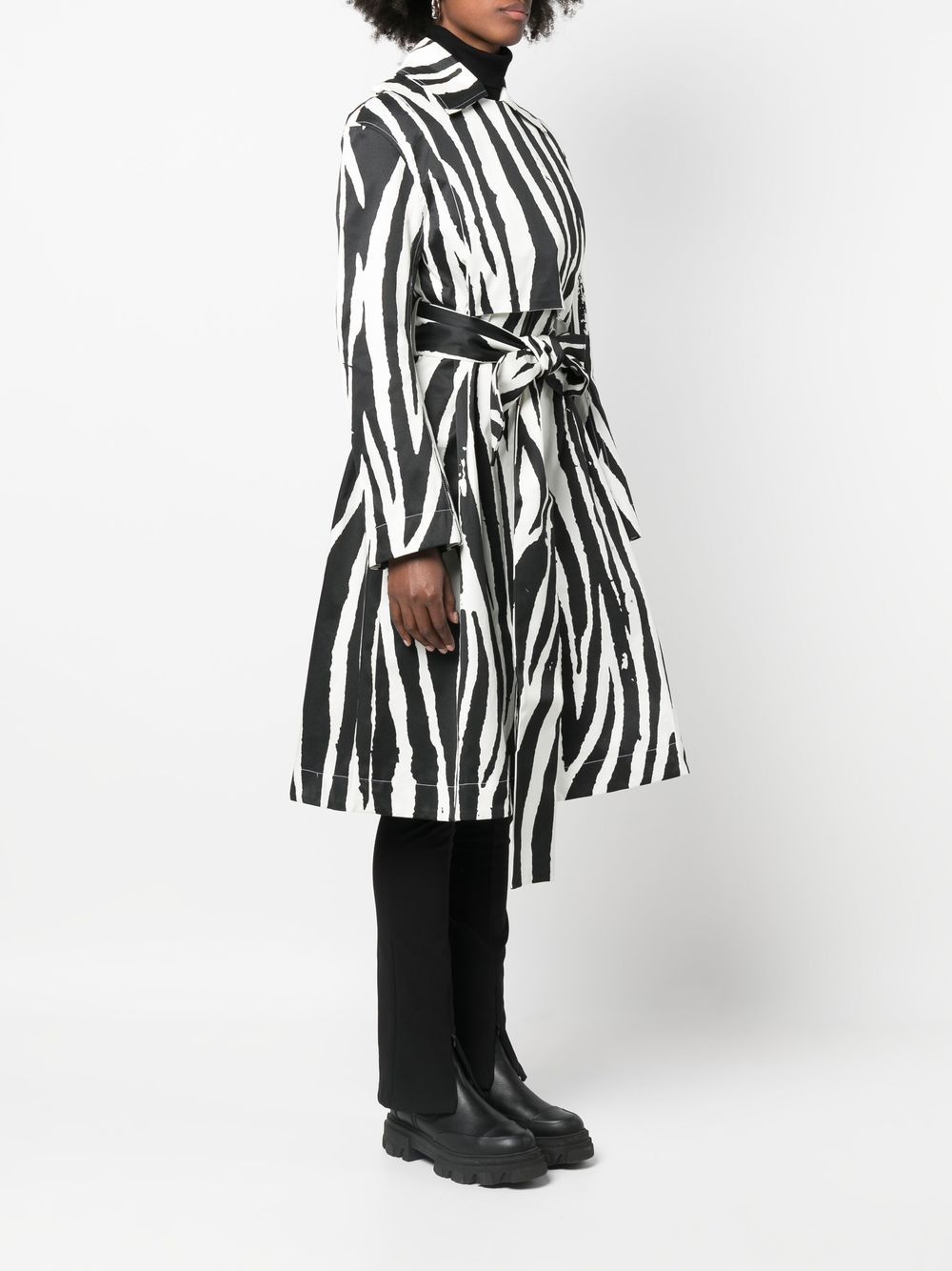 AZ FACTORY BY THEBE MAGUGU Women's Black Coat - Elegant Outerwear for Fall & Winter Fashion | Perfect for Office, Parties & Casual Outings